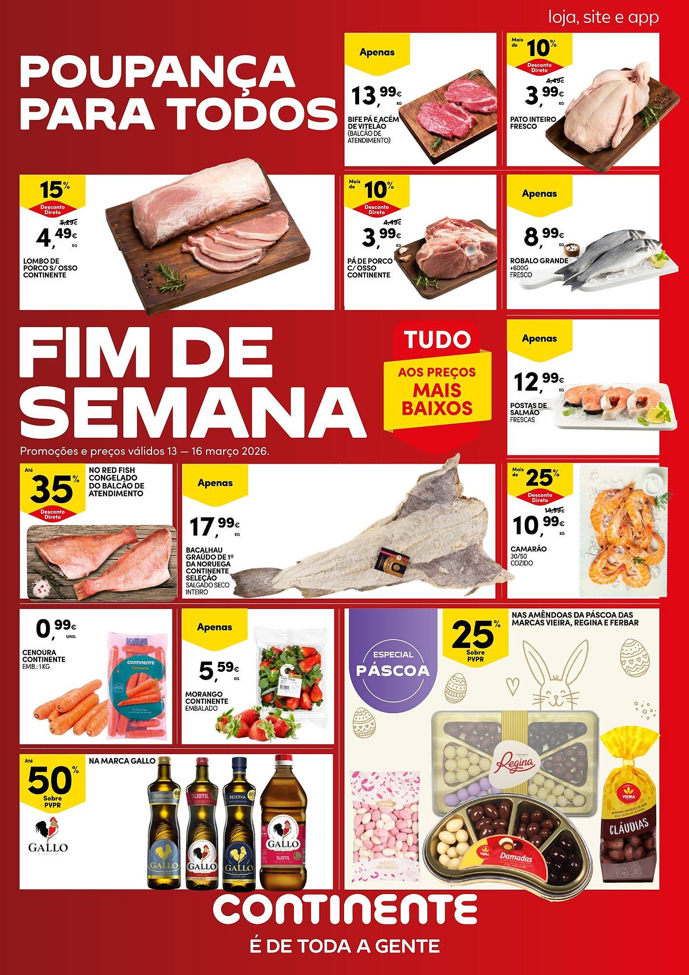 Folheto Continente (2026-03-13 - 2026-03-16) | 1