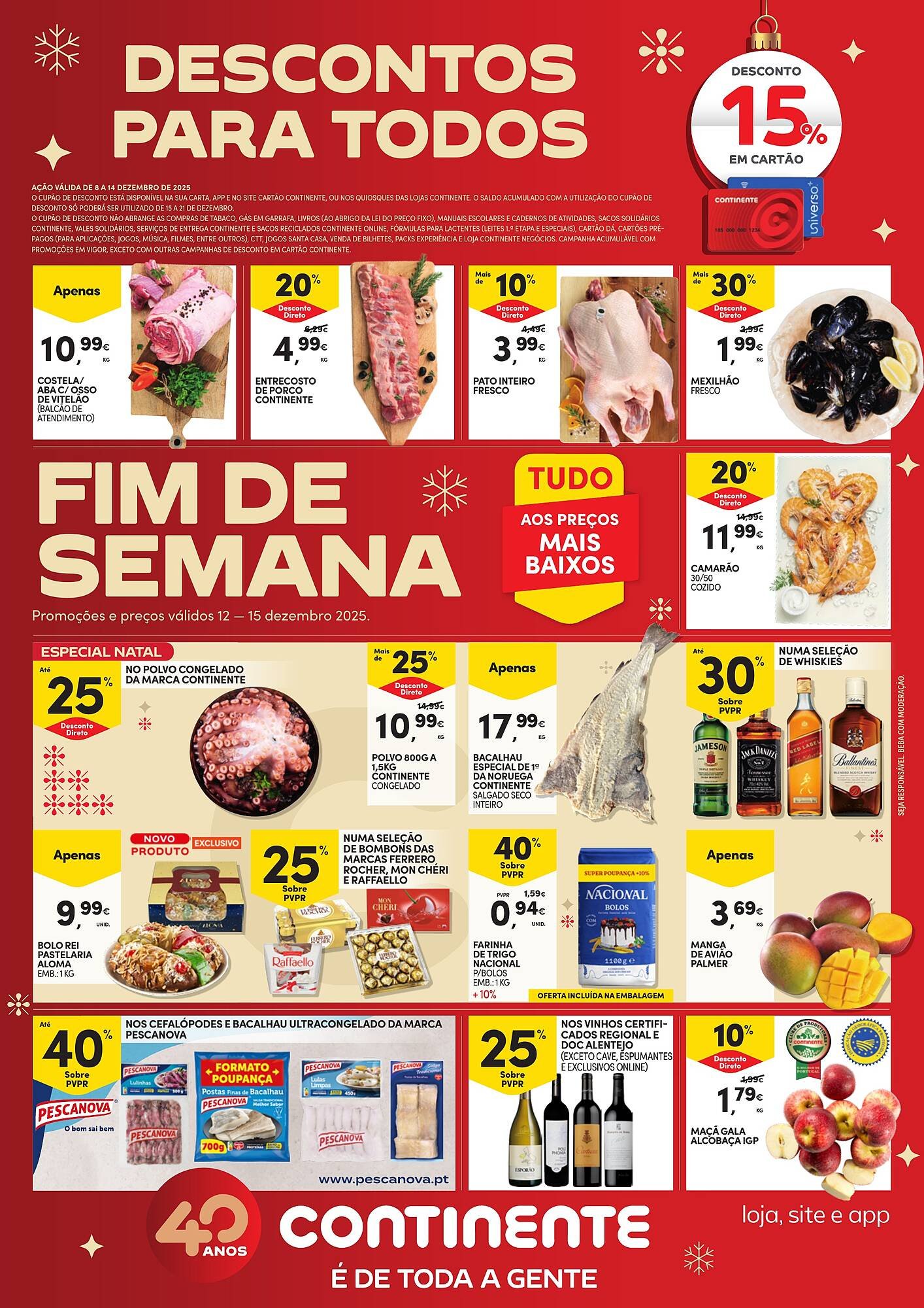 Folheto Continente (2025-12-12 - 2025-12-15) | 1