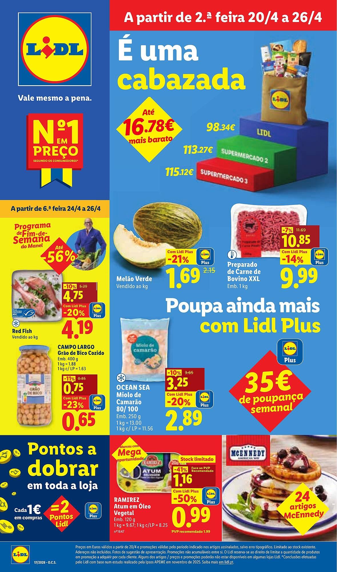 Folheto Lidl (2026-04-20 - 2026-04-26) | 1