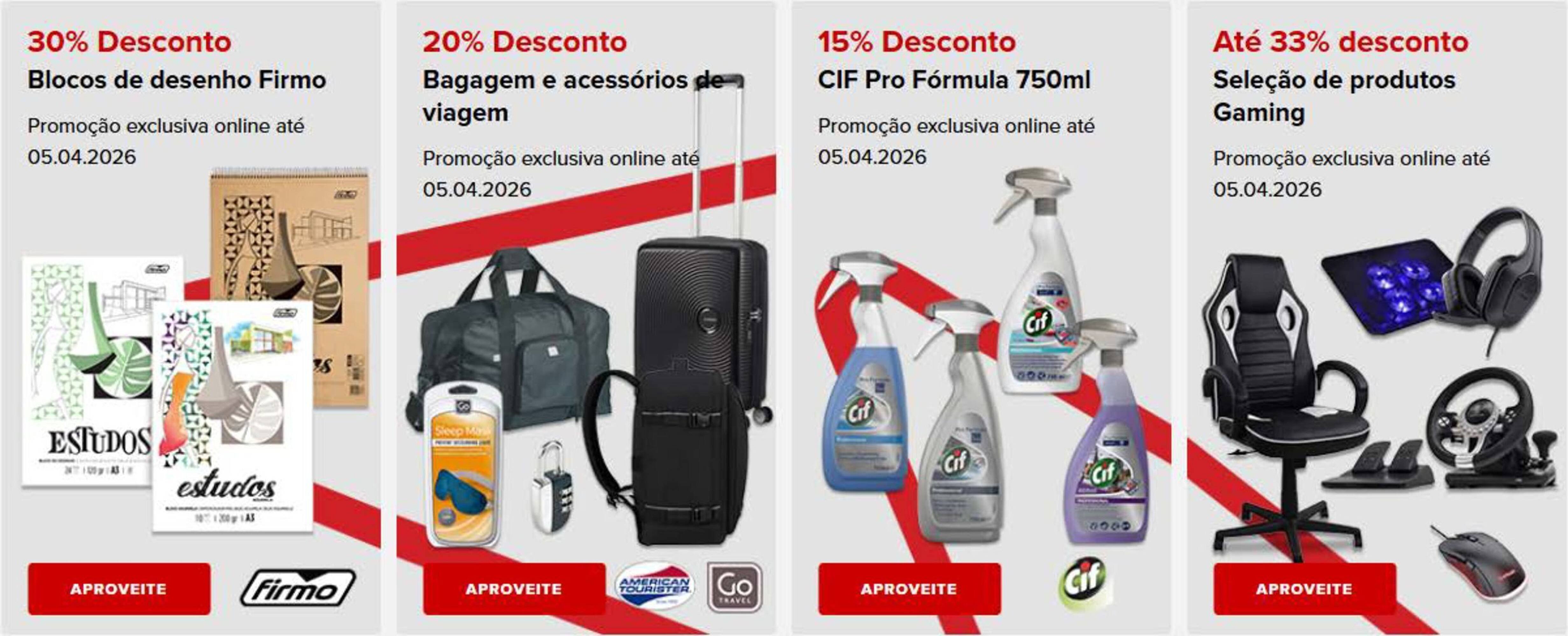 Folheto Staples (2026-03-06 - 2026-04-05) | 2