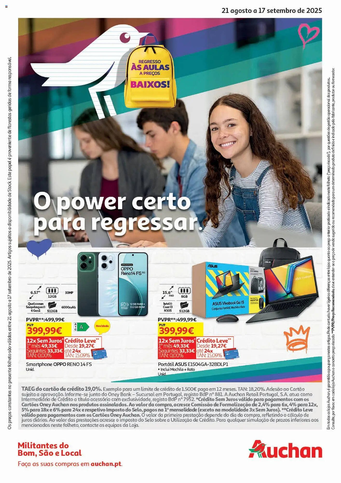 Folheto Auchan (2025-08-21 - 2025-09-18) | 1