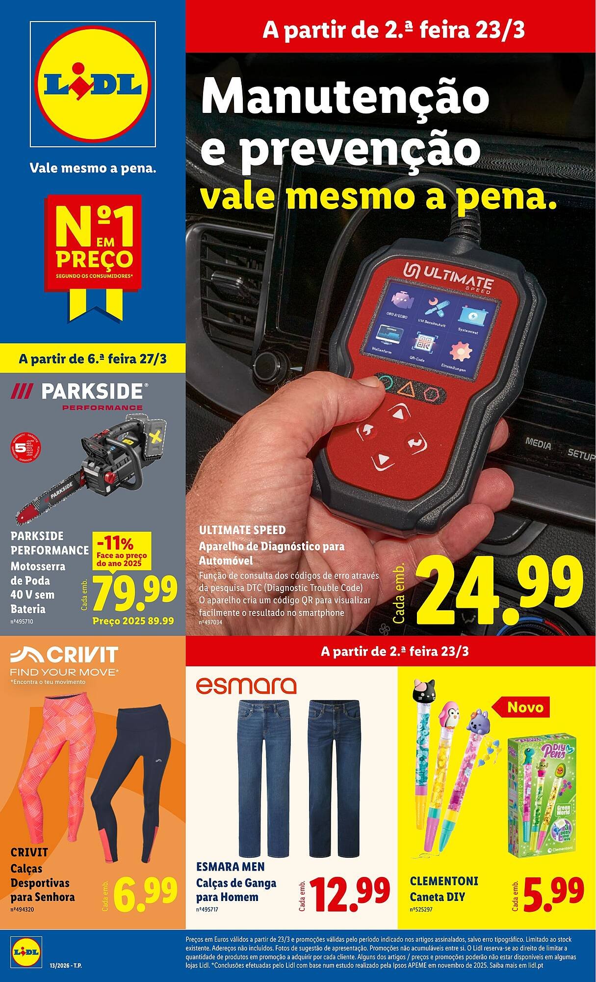 Folheto Lidl (2026-03-23 - 2026-03-29) | 1