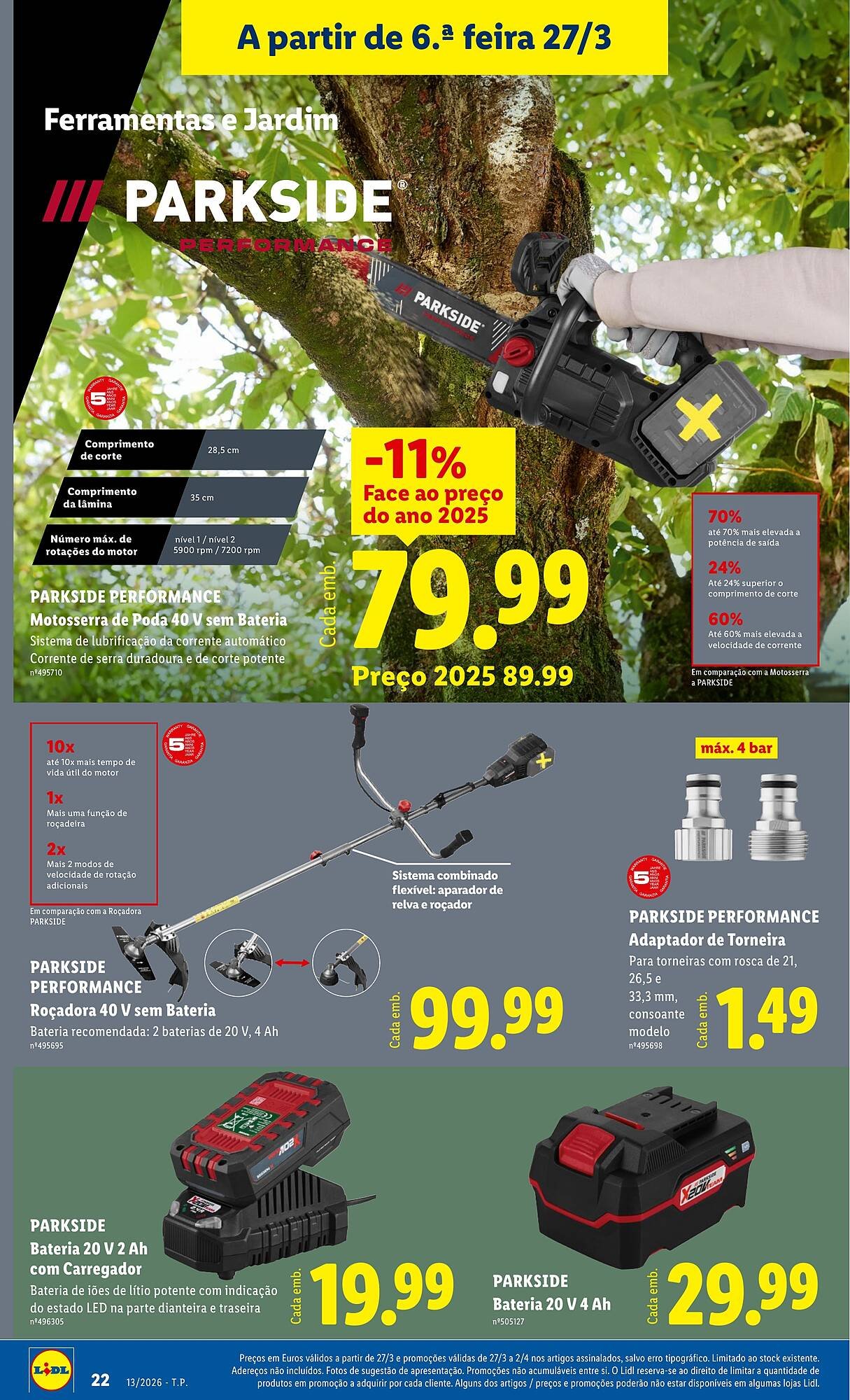 Folheto Lidl (2026-03-23 - 2026-03-29) | 22