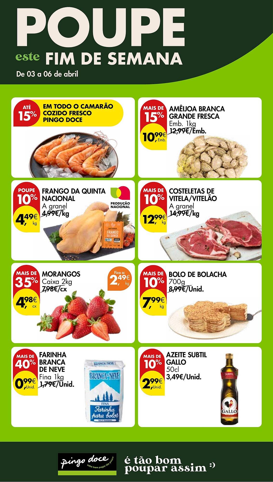 Folheto Pingo Doce (2026-04-03 - 2026-04-06) | 1
