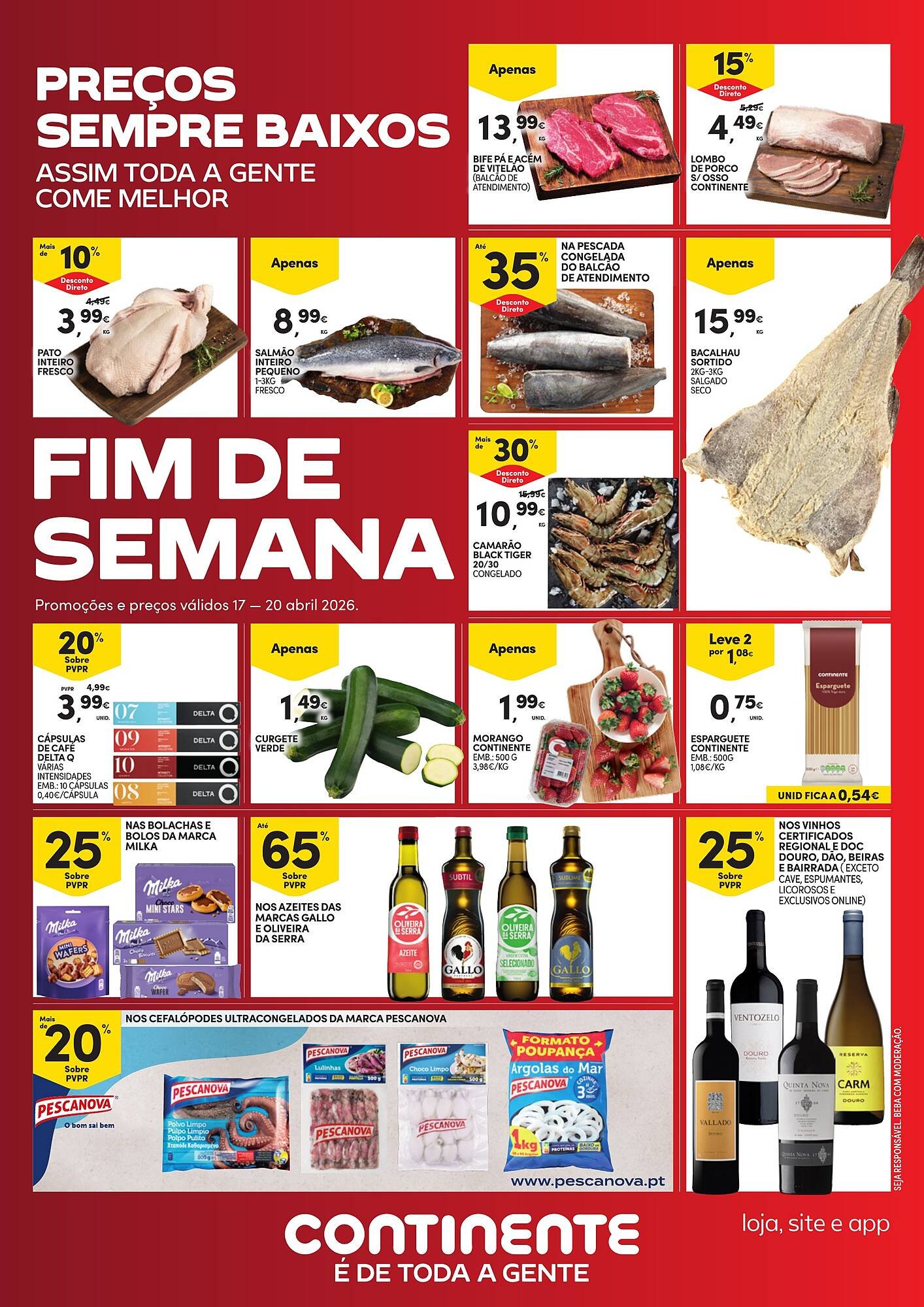 Folheto Continente (2026-04-17 - 2026-04-20) | 1
