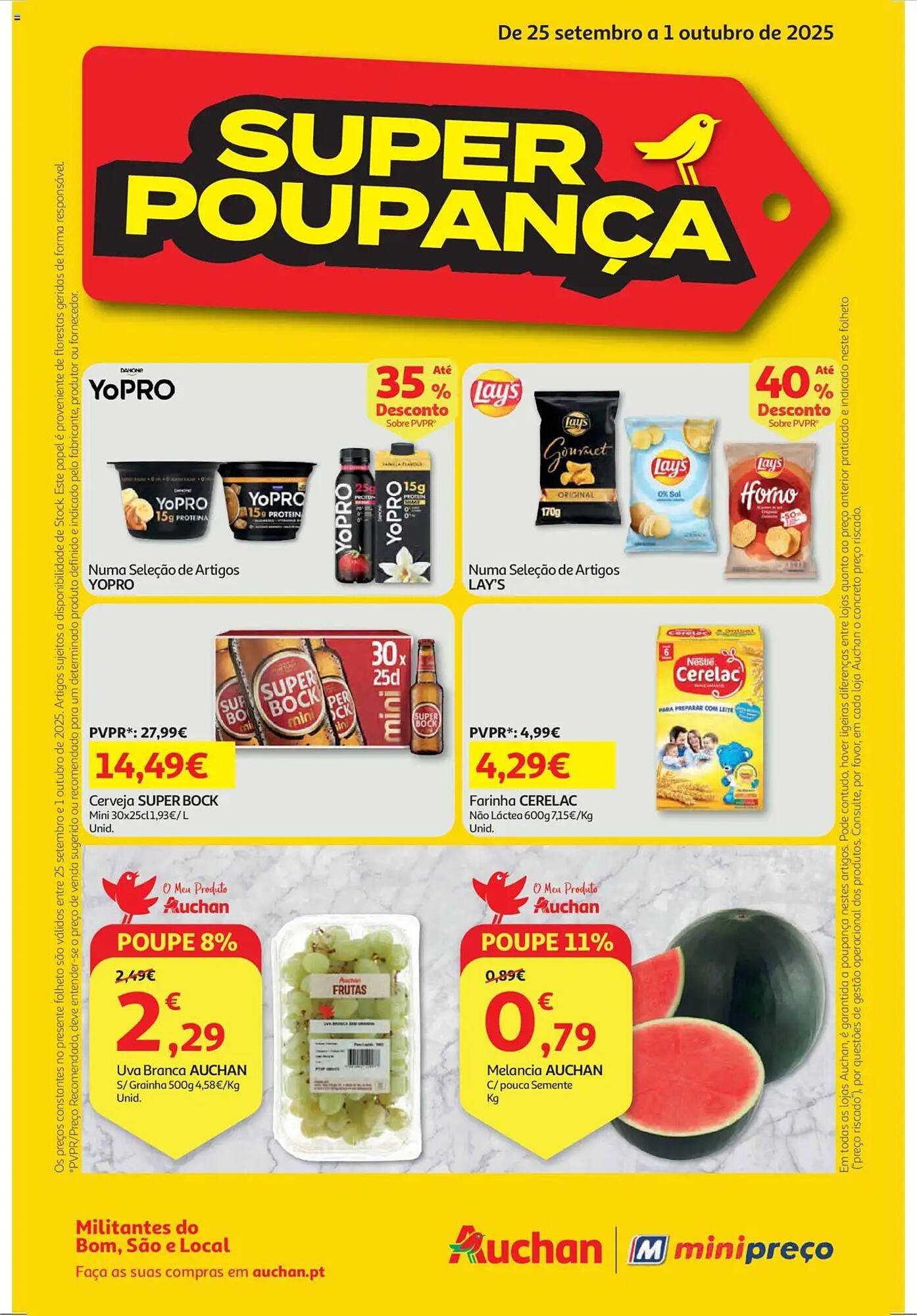 Folheto Auchan (2025-09-25 - 2025-10-02) | 1