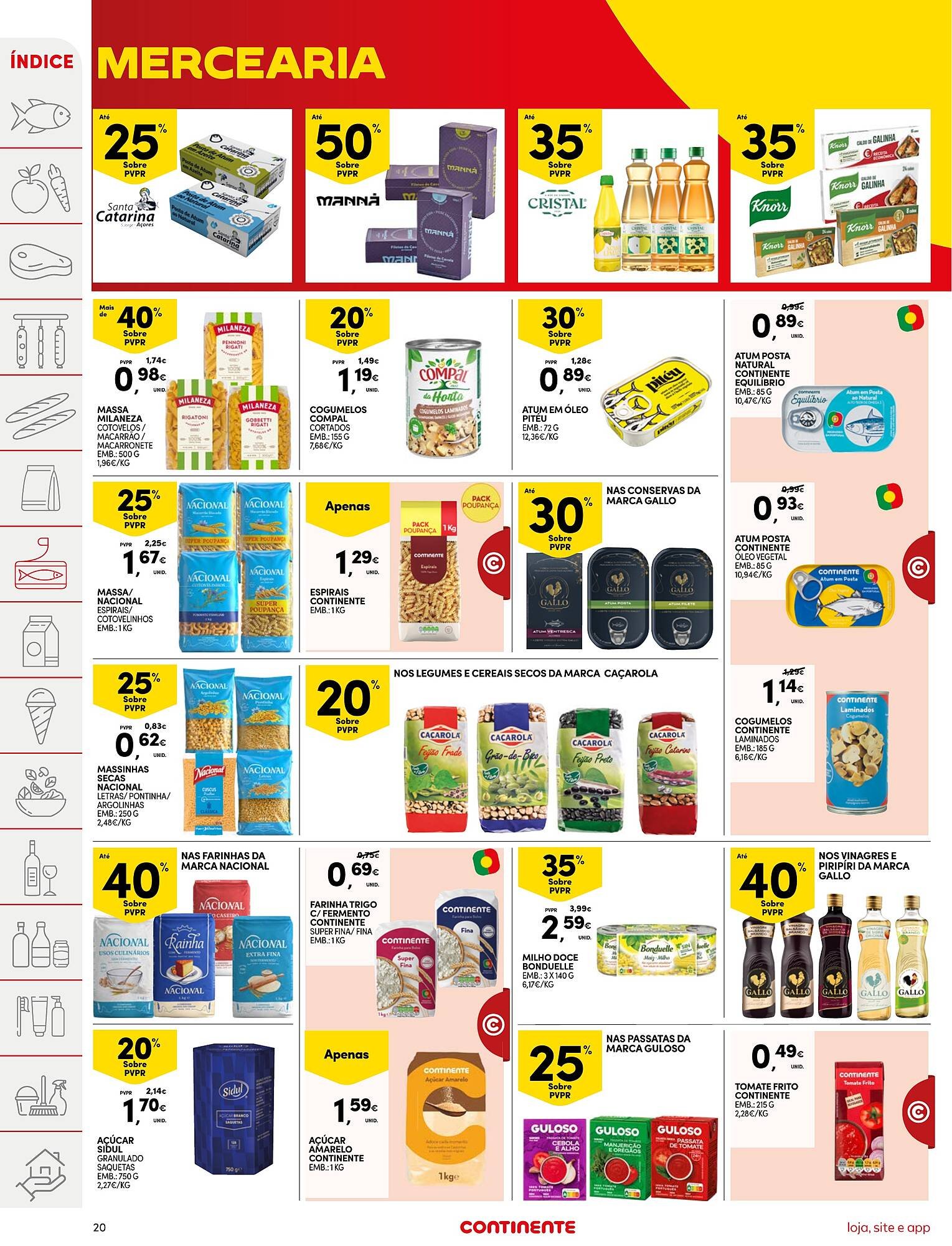 Folheto Continente (2025-06-23 - 2025-12-17) | 20