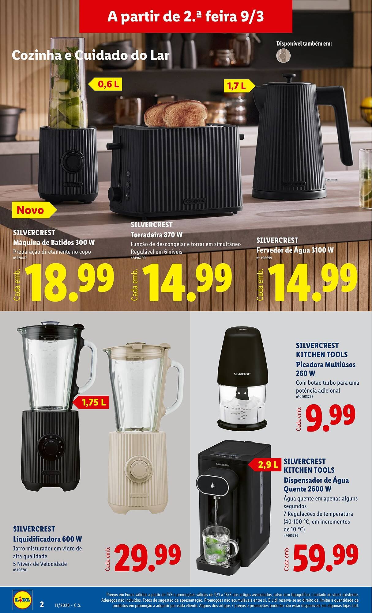Folheto Lidl (2026-03-09 - 2026-03-15) | 2