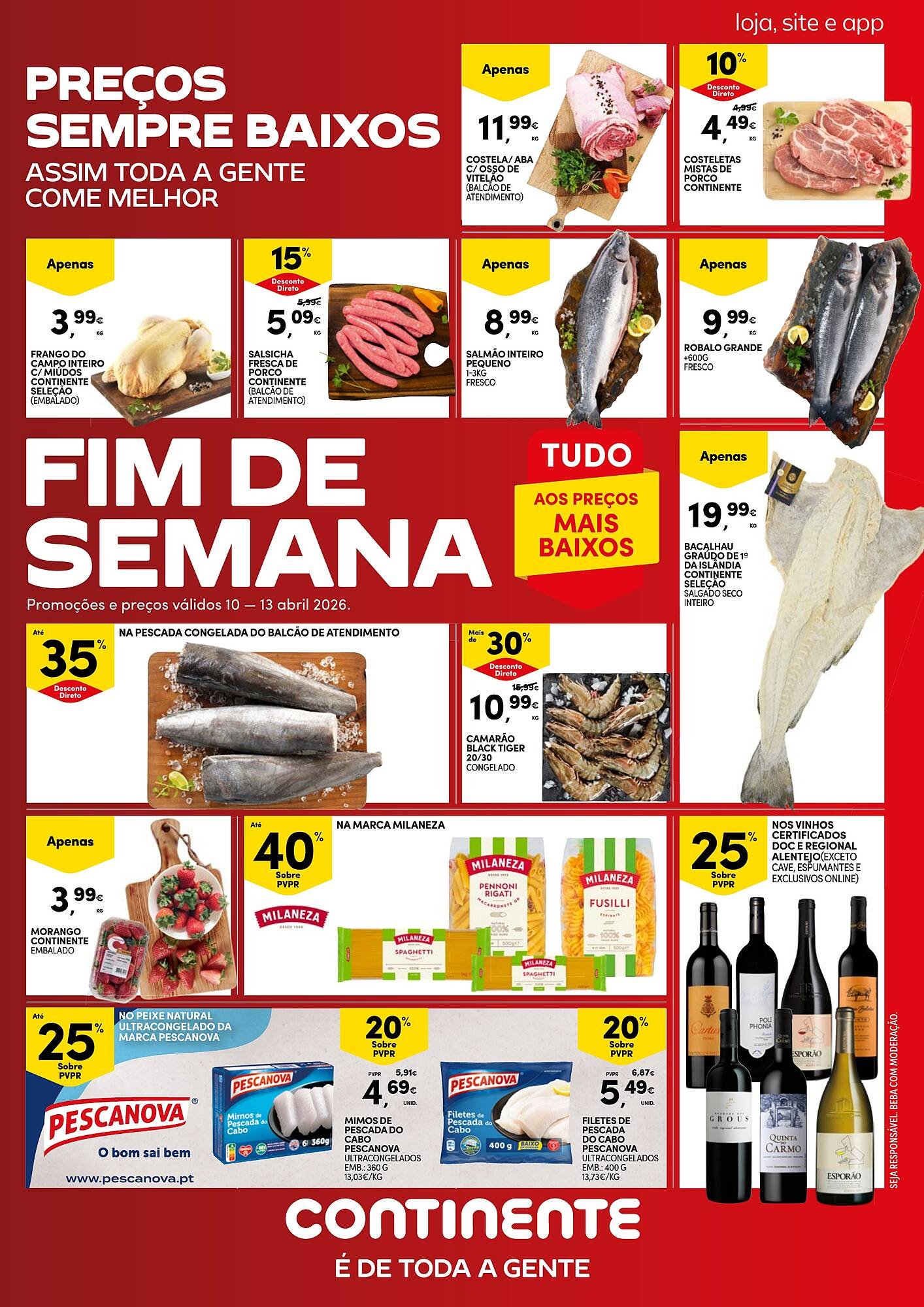 Folheto Continente (2026-04-10 - 2026-04-13) | 1