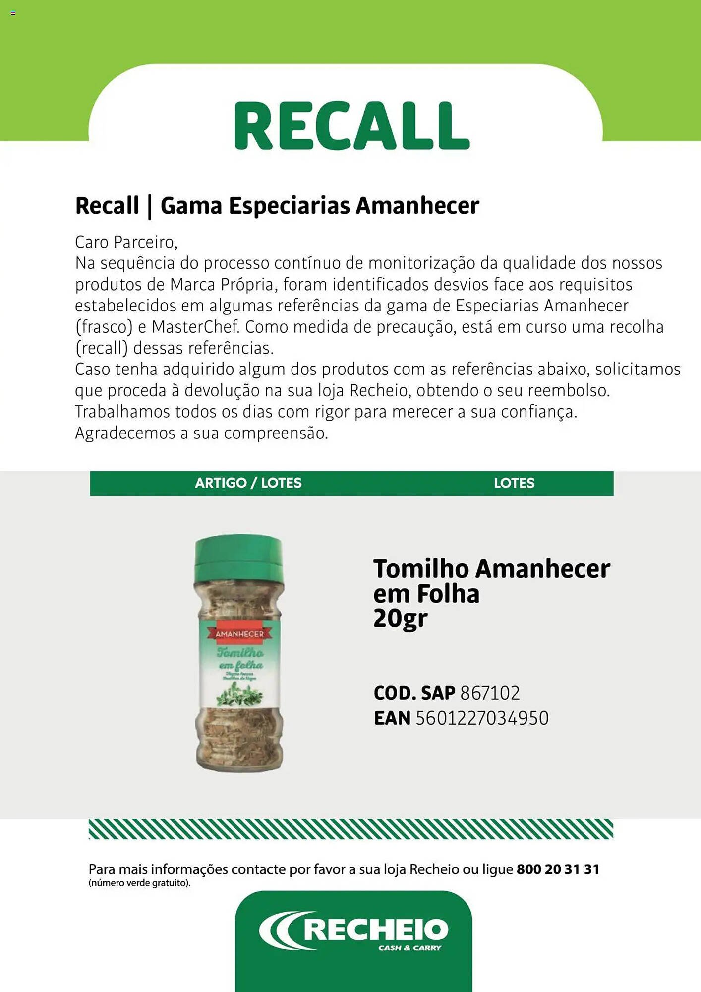 Folheto Recheio (2025-07-30 - 2026-01-01) | 12