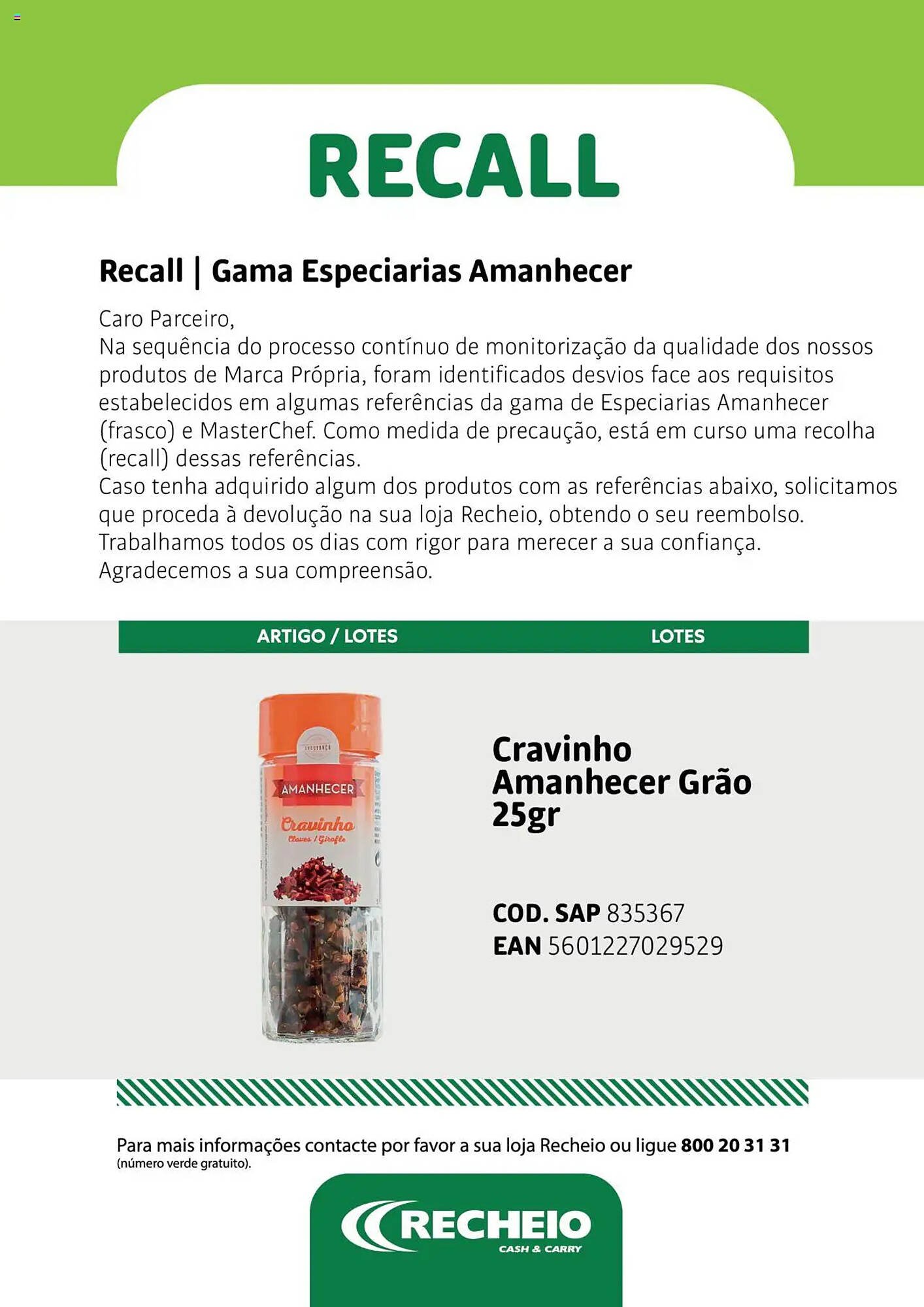 Folheto Recheio (2025-07-30 - 2026-01-01) | 9