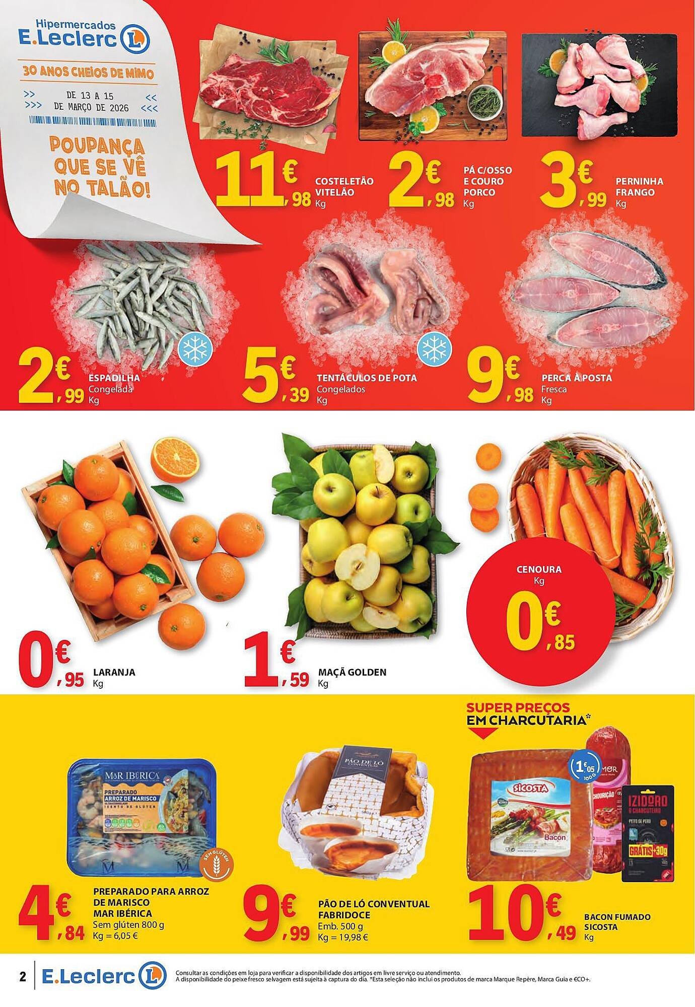 Folheto E.Leclerc (2026-03-13 - 2026-03-15) | 2