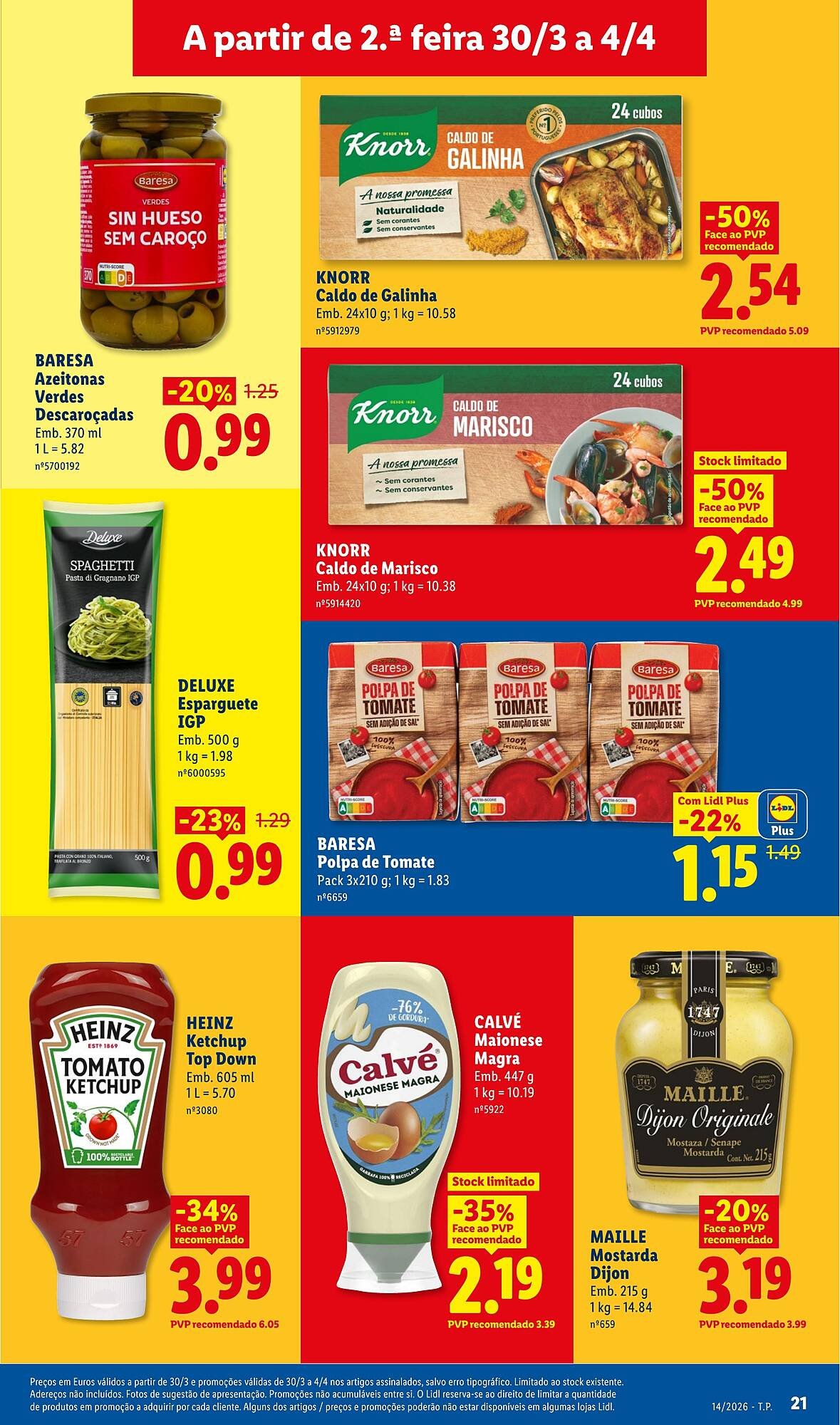 Folheto Lidl (2026-03-30 - 2026-04-04) | 21