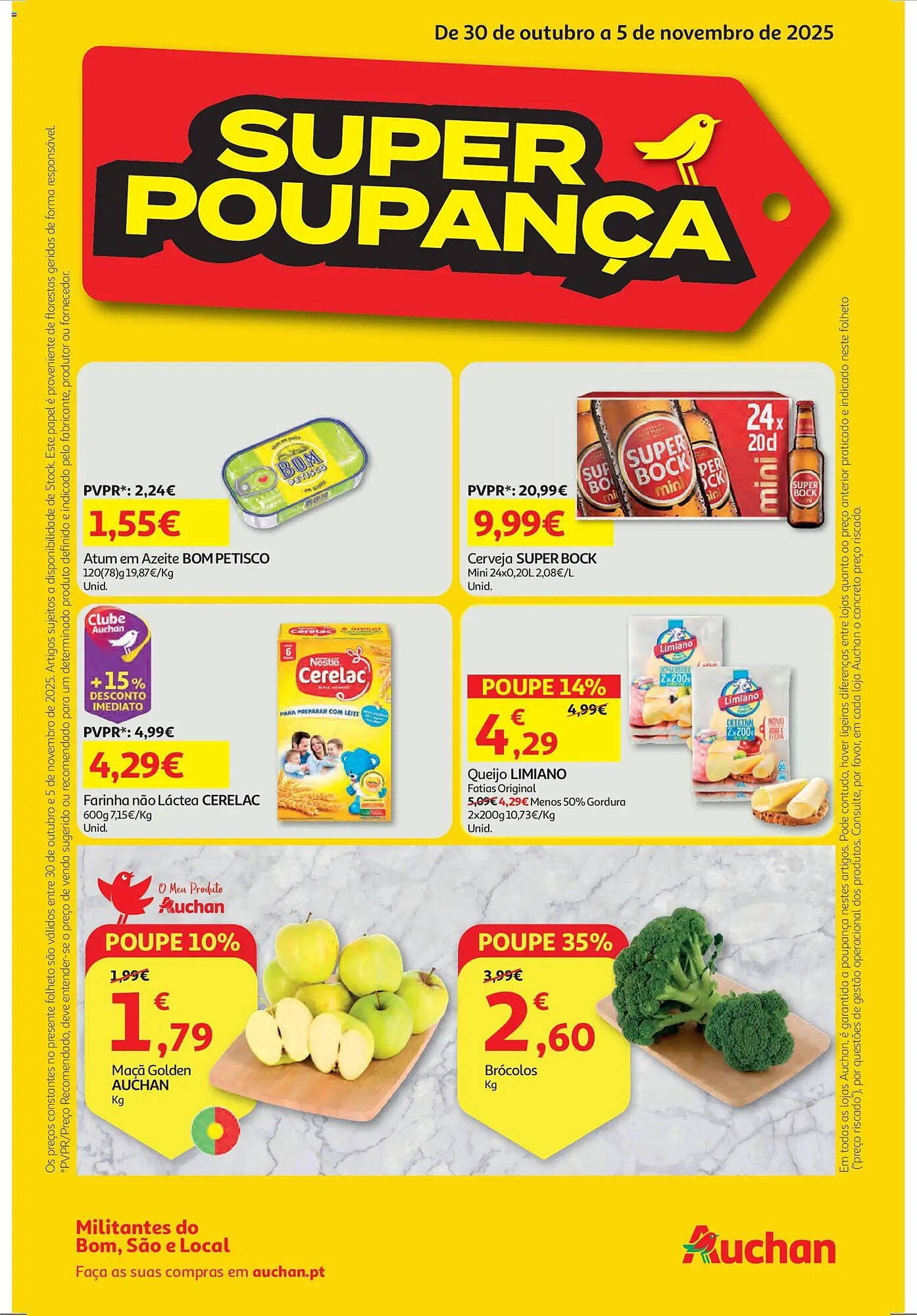 Folheto Auchan (2025-10-30 - 2025-11-06) | 1