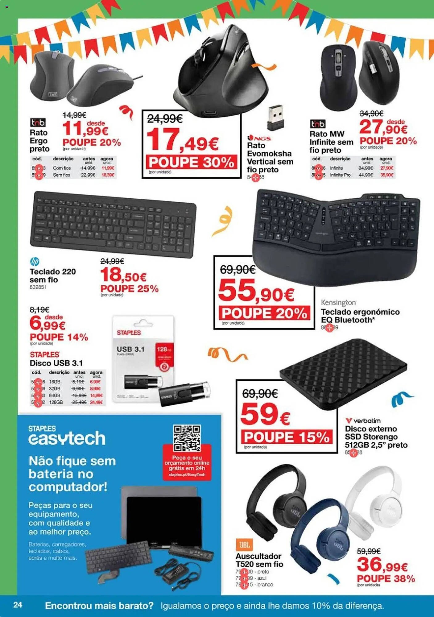 Folheto Staples (2026-05-04 - 2026-05-28) | 24
