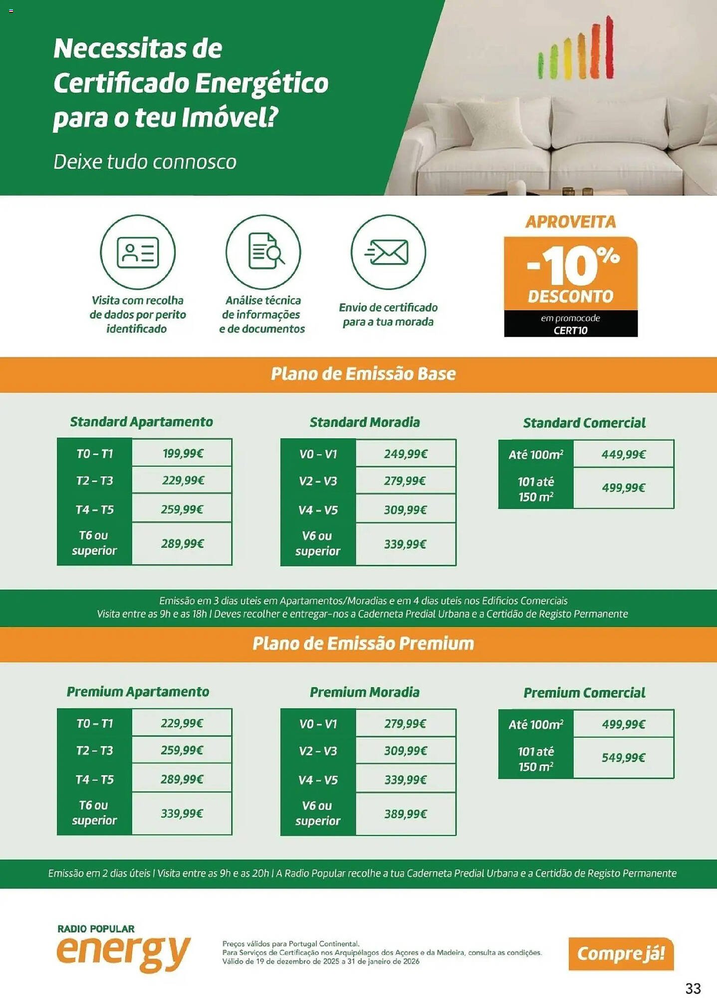 Folheto Radio Popular (2025-12-19 - 2026-02-01) | 33