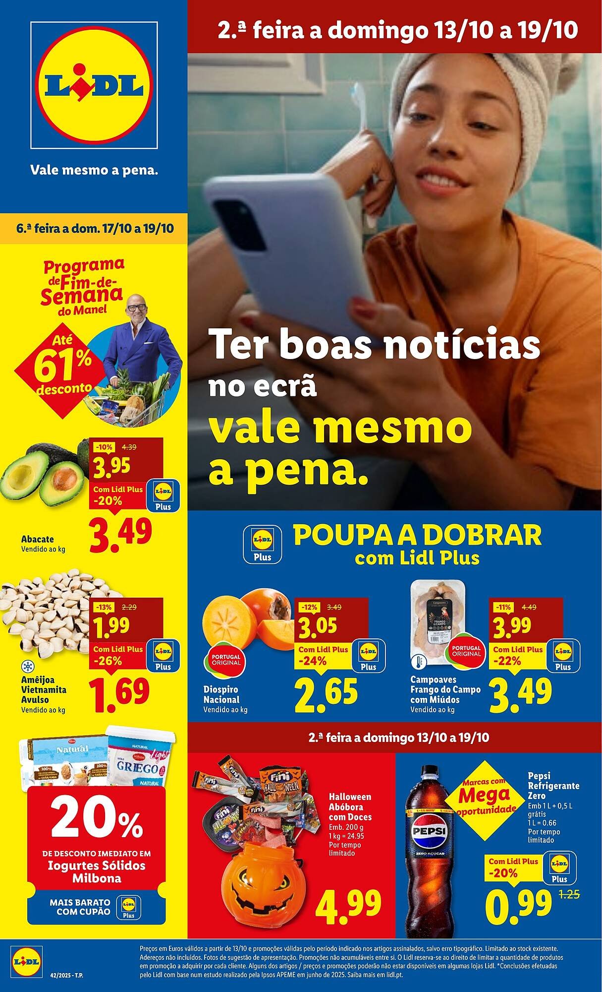 Folheto Lidl (2025-10-13 - 2025-10-19) | 1