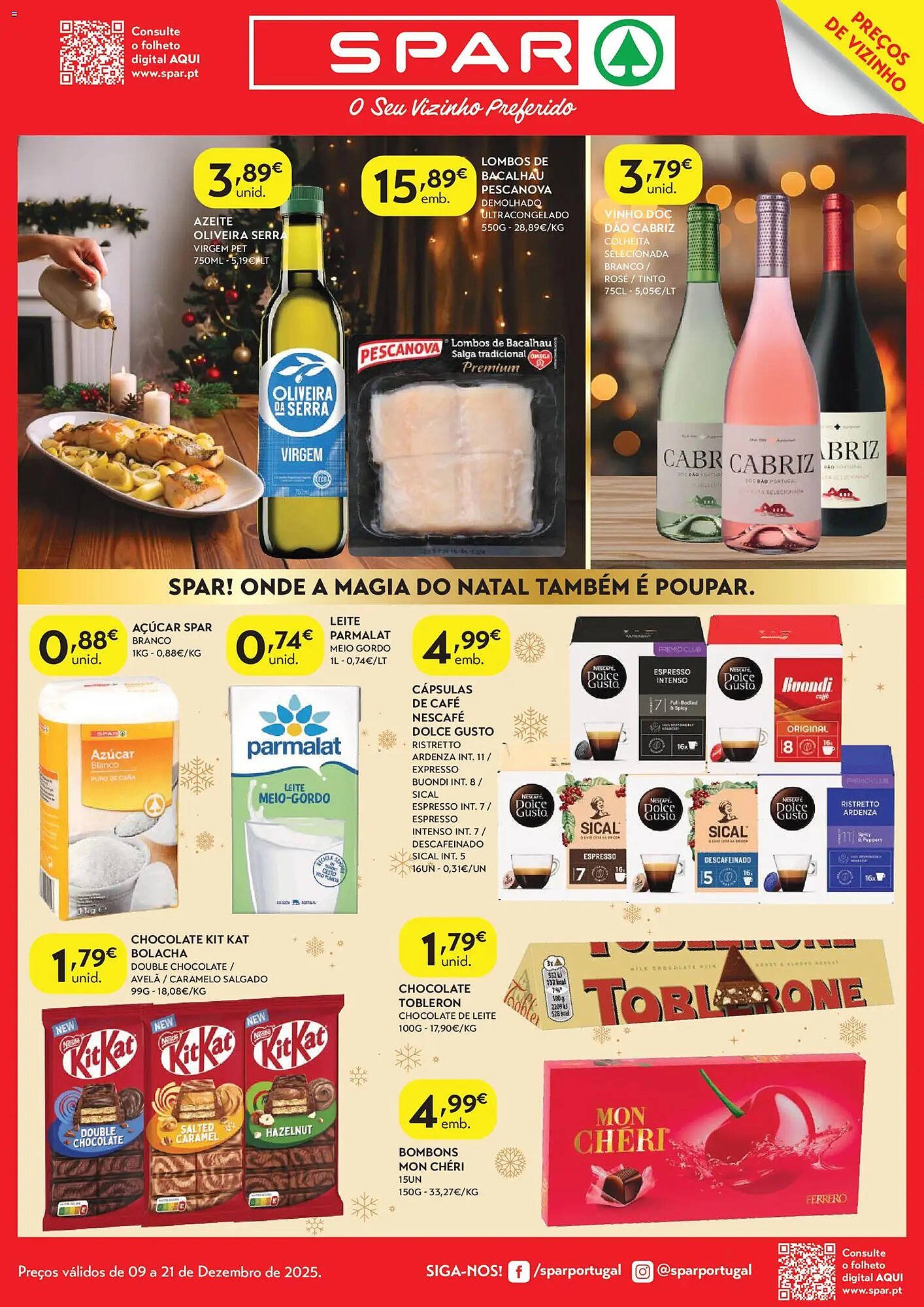 Folheto Spar (2025-12-09 - 2025-12-21) | 1