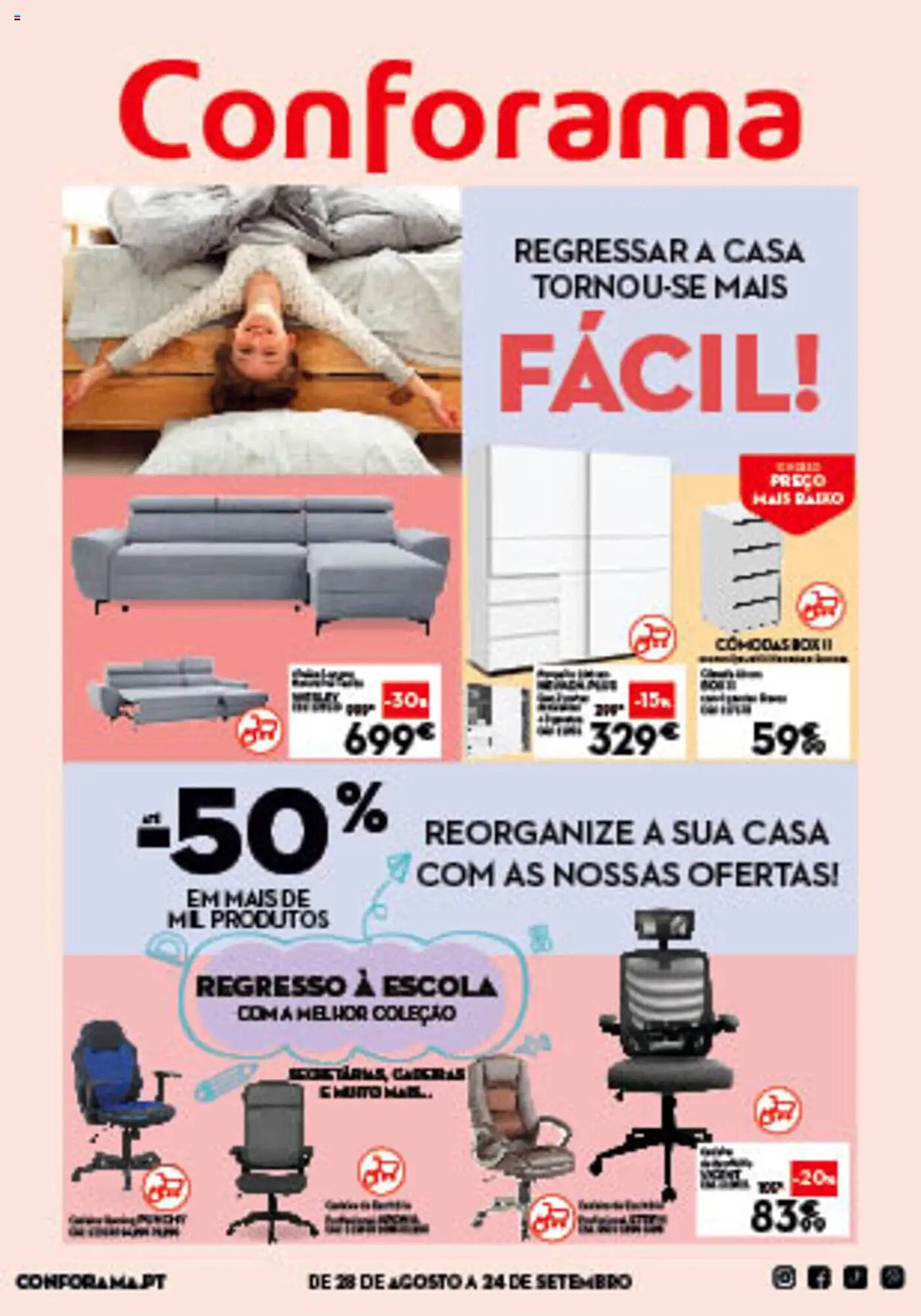Folheto Conforama (2025-08-28 - 2025-09-25) | 1