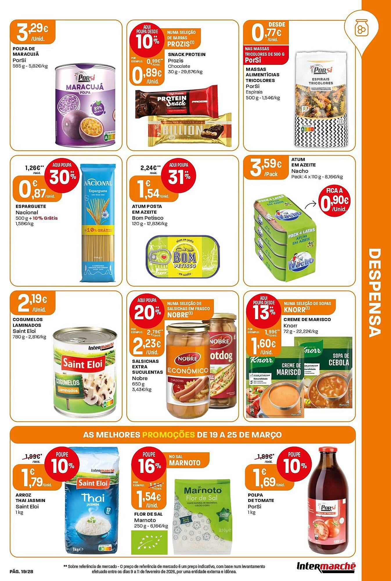 Folheto Intermarché (2026-03-19 - 2026-03-25) | 19