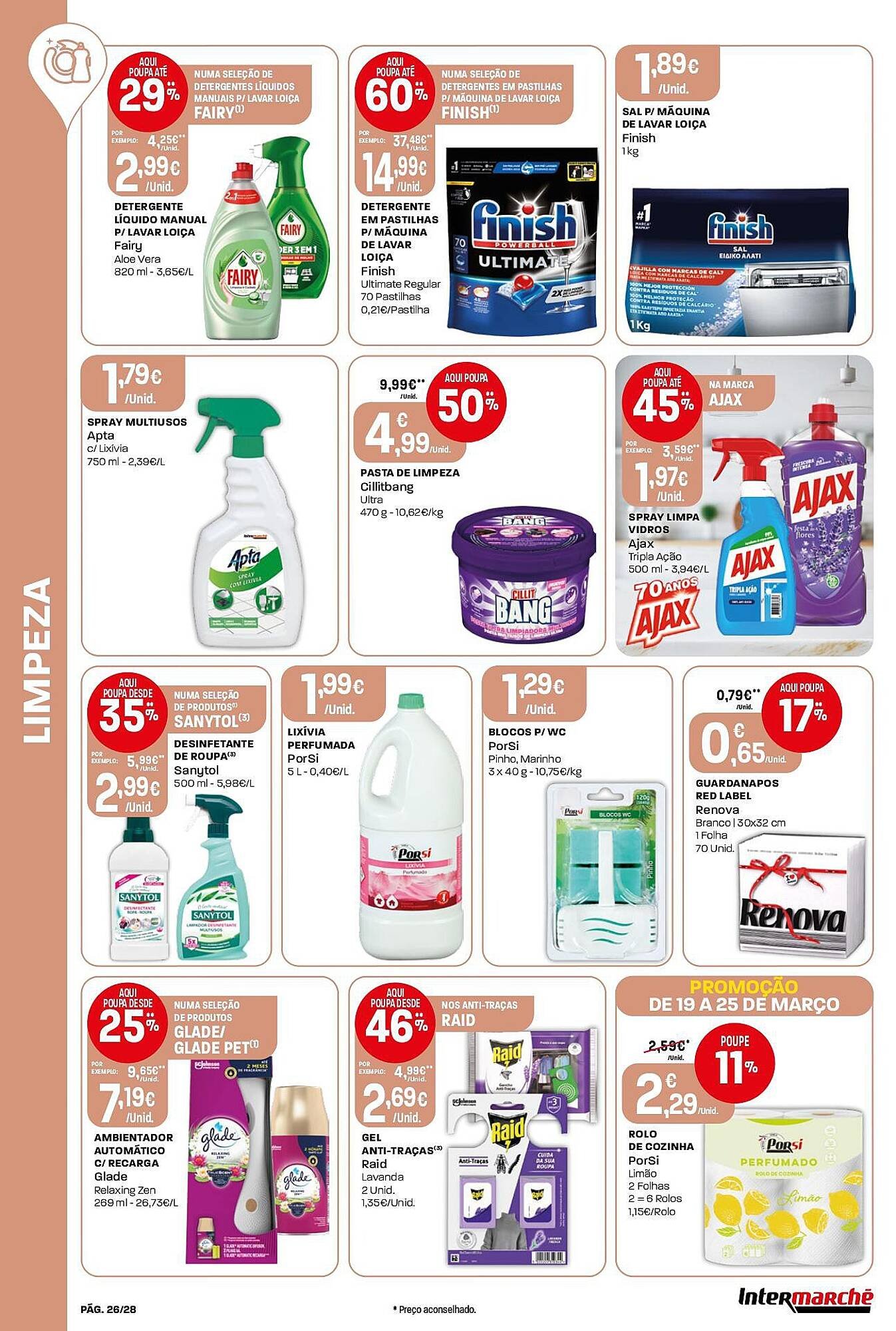 Folheto Intermarché (2026-03-19 - 2026-03-25) | 26