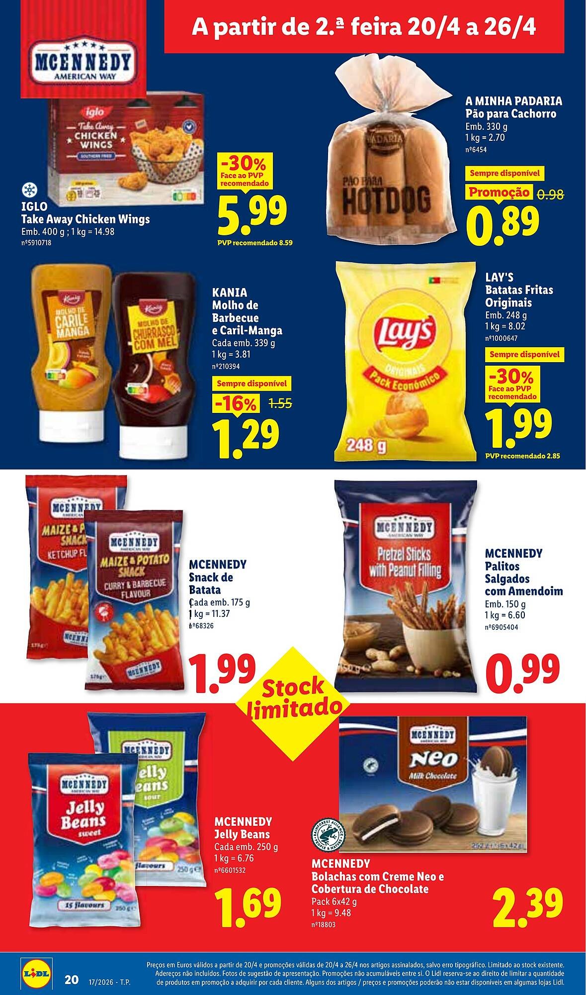 Folheto Lidl (2026-04-20 - 2026-04-26) | 20