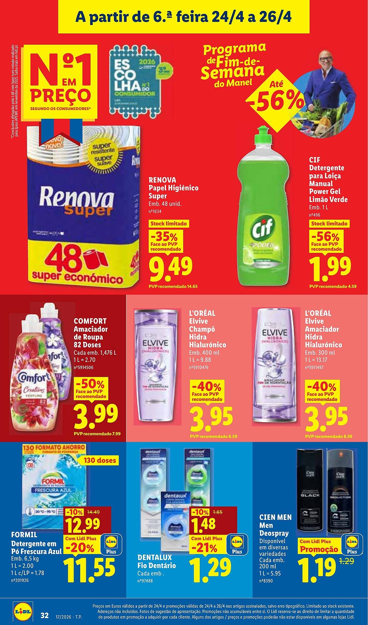Folheto Lidl (2026-04-20 - 2026-04-26) | 32
