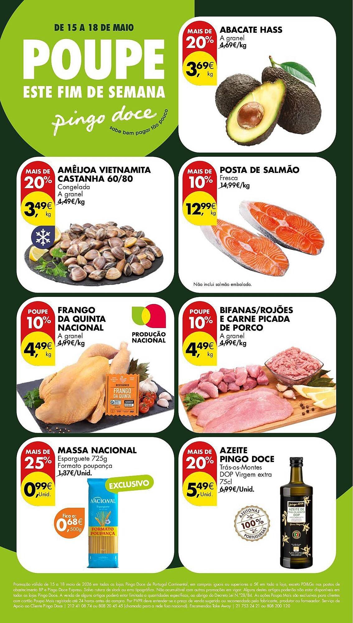 Folheto Pingo Doce (2026-05-15 - 2026-05-18) | 1
