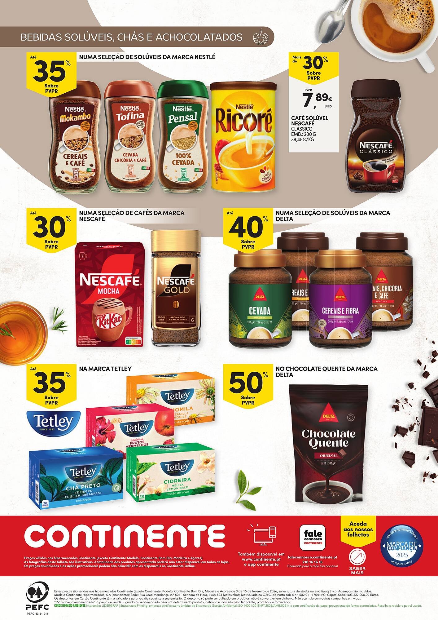 Folheto Continente (2026-02-03 - 2026-02-15)
