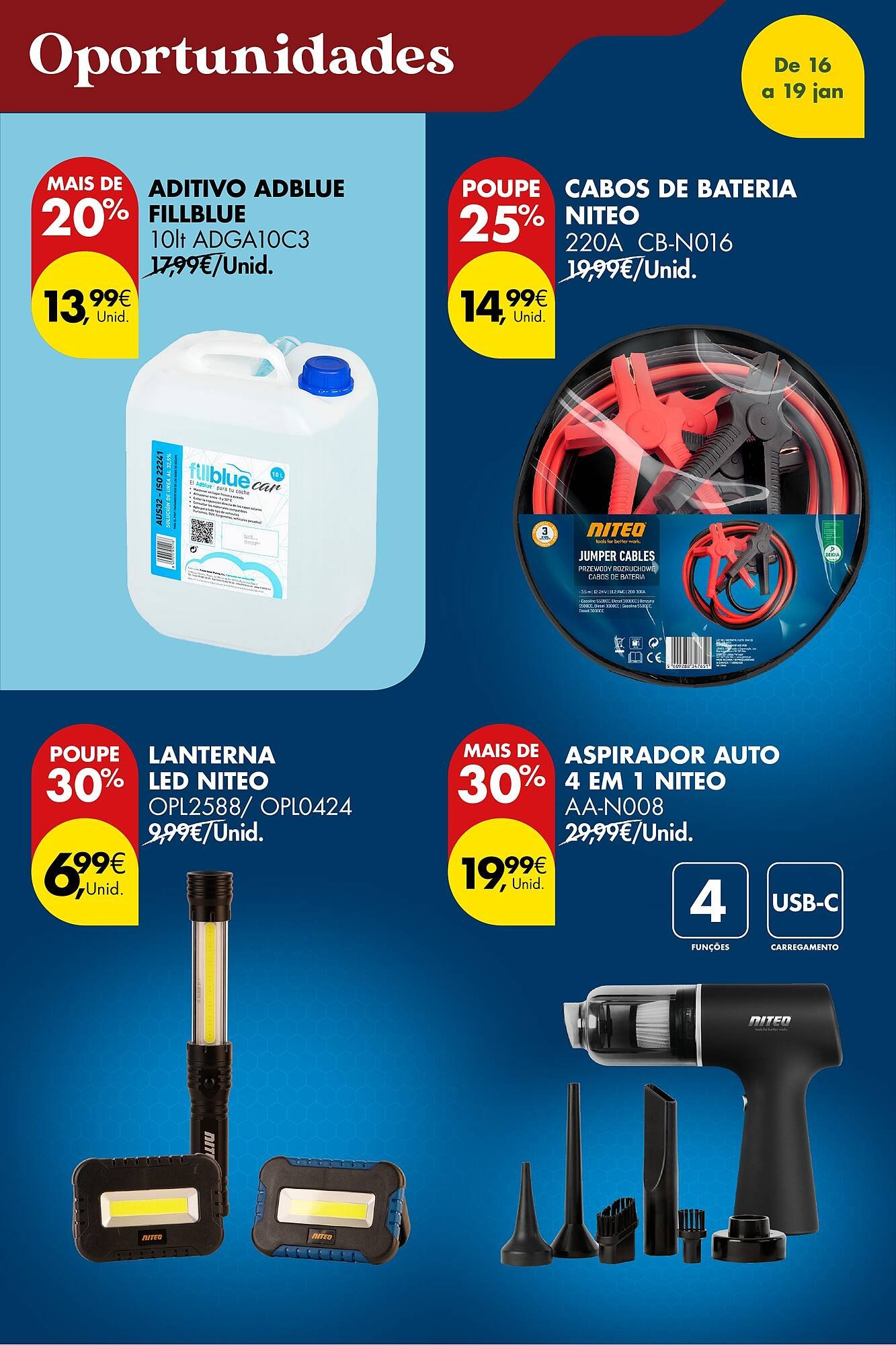 Folheto Pingo Doce (2026-01-16 - 2026-01-19) | 16