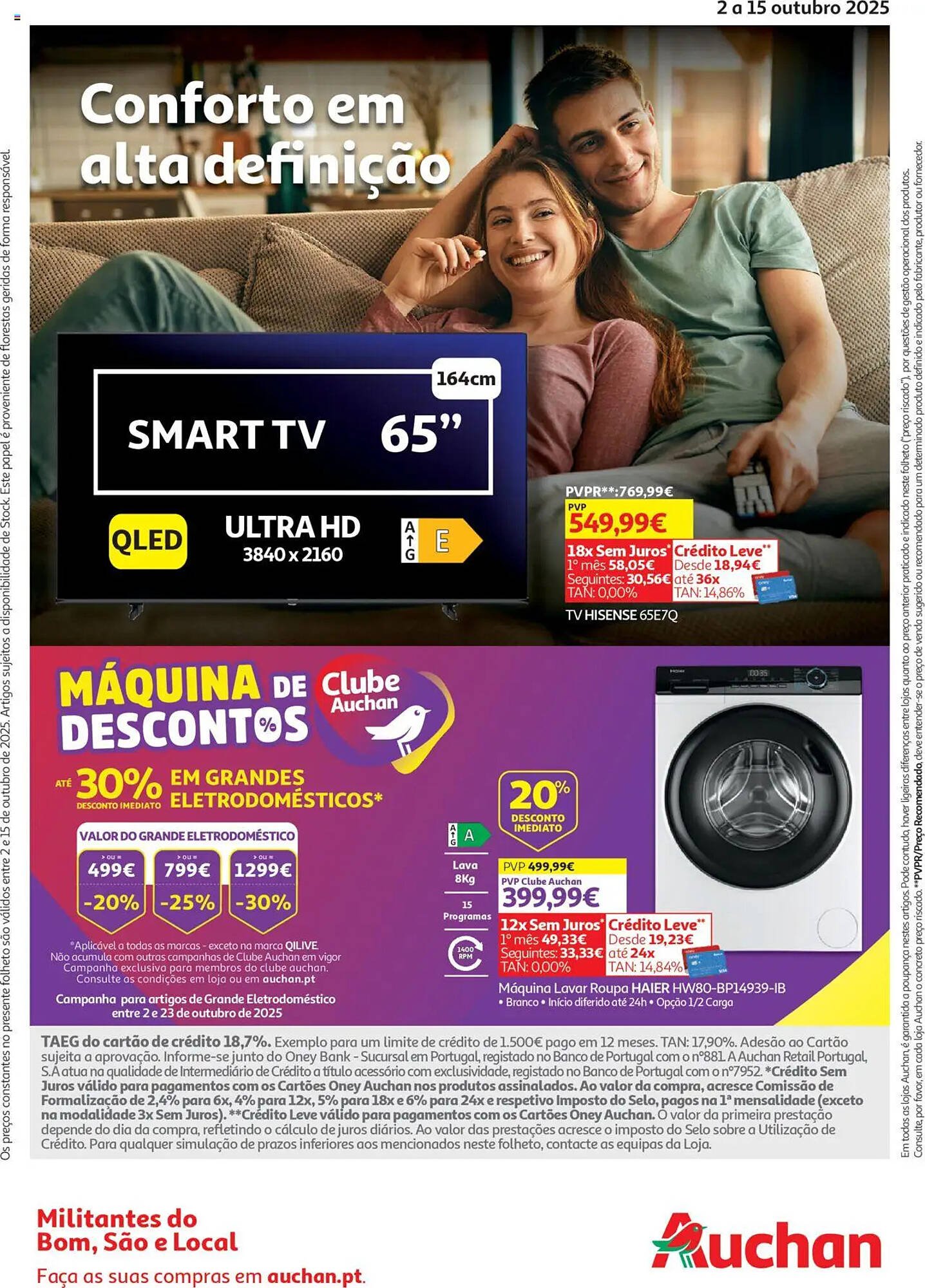 Folheto Auchan (2025-10-02 - 2025-10-16) | 1