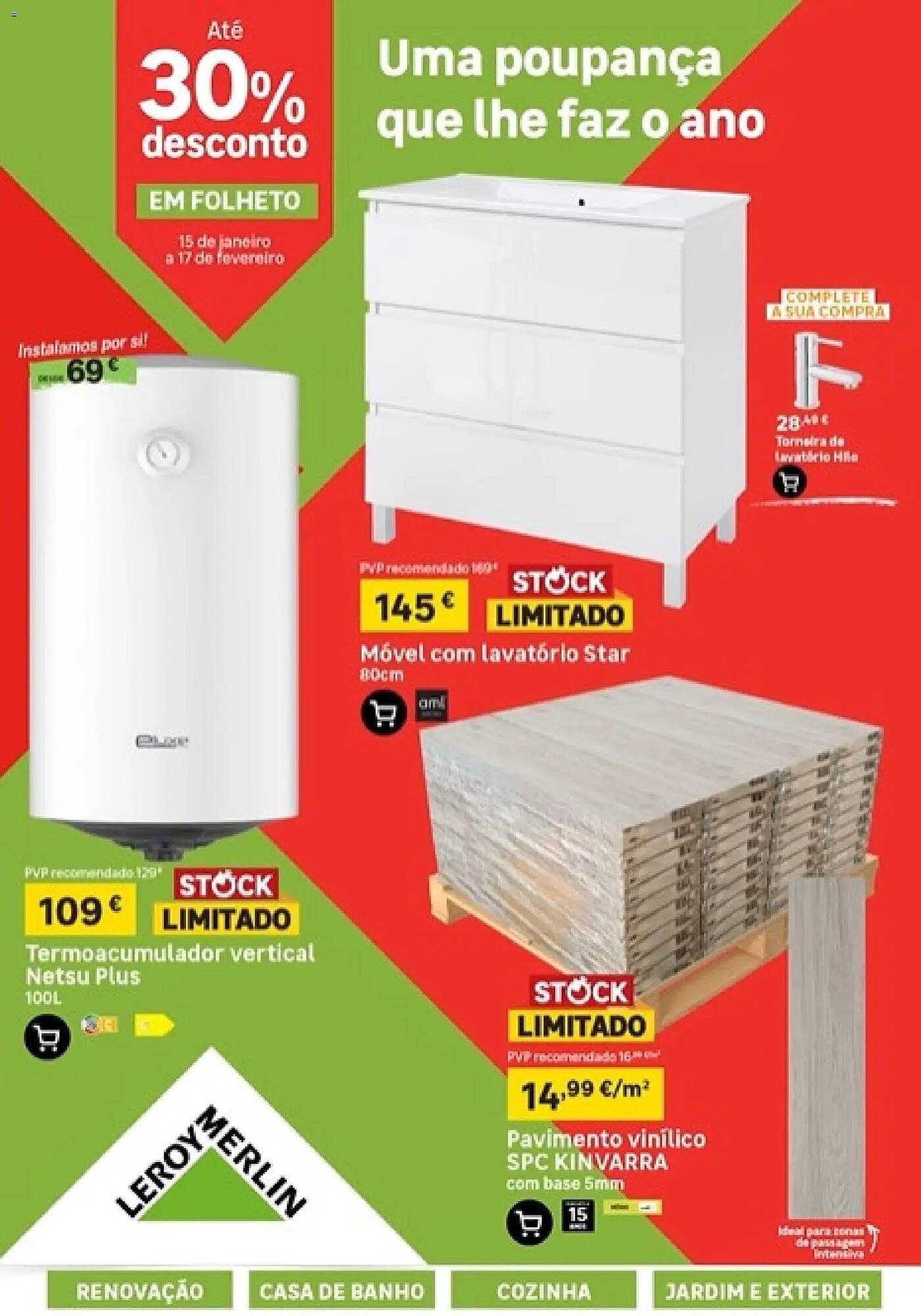 Folheto Leroy Merlin (2026-01-15 - 2026-02-18) | 1