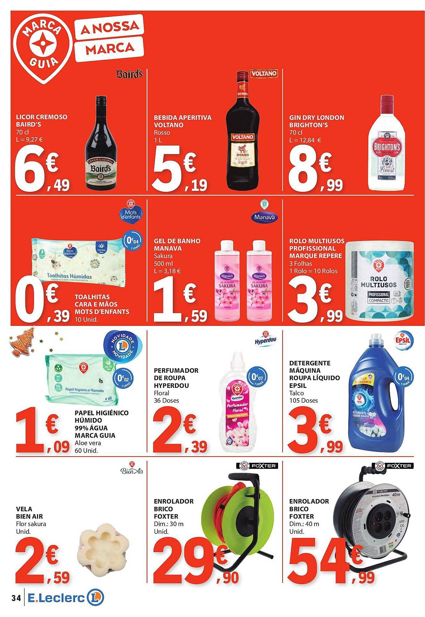 Folheto E.Leclerc (2025-11-27 - 2025-12-03) | 34