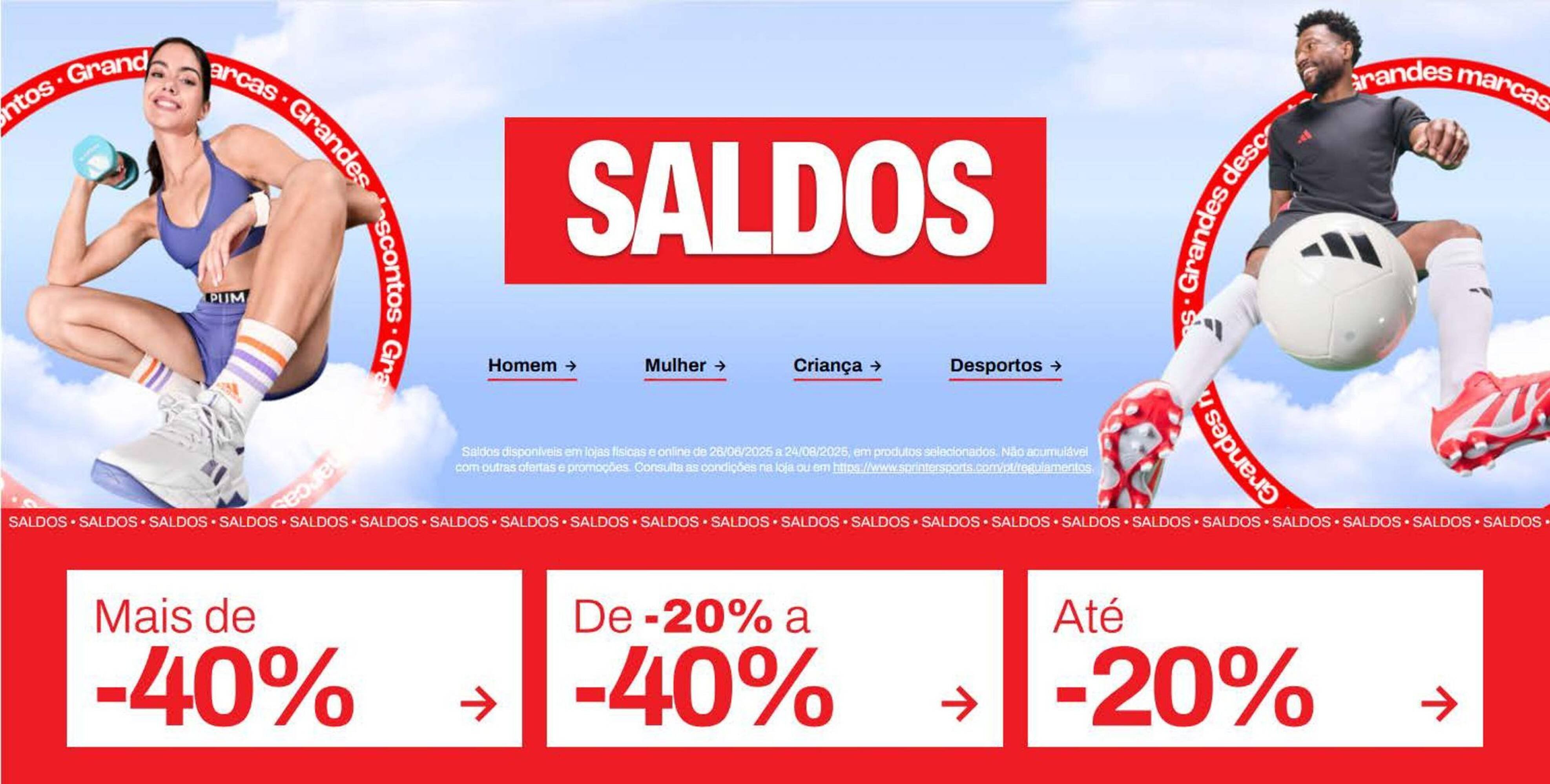 Folheto Sport Zone (2025-06-26 - 2025-08-24) | 1