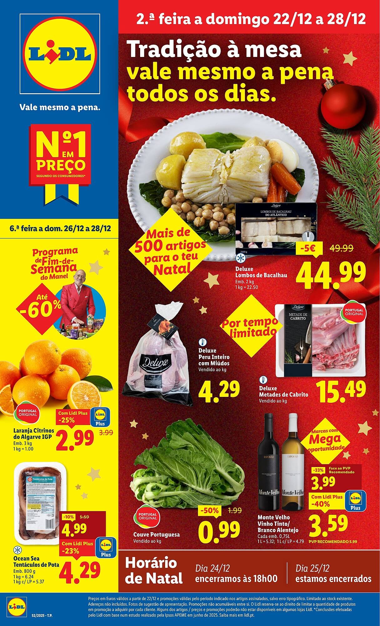 Folheto Lidl (2025-12-22 - 2025-12-28) | 1