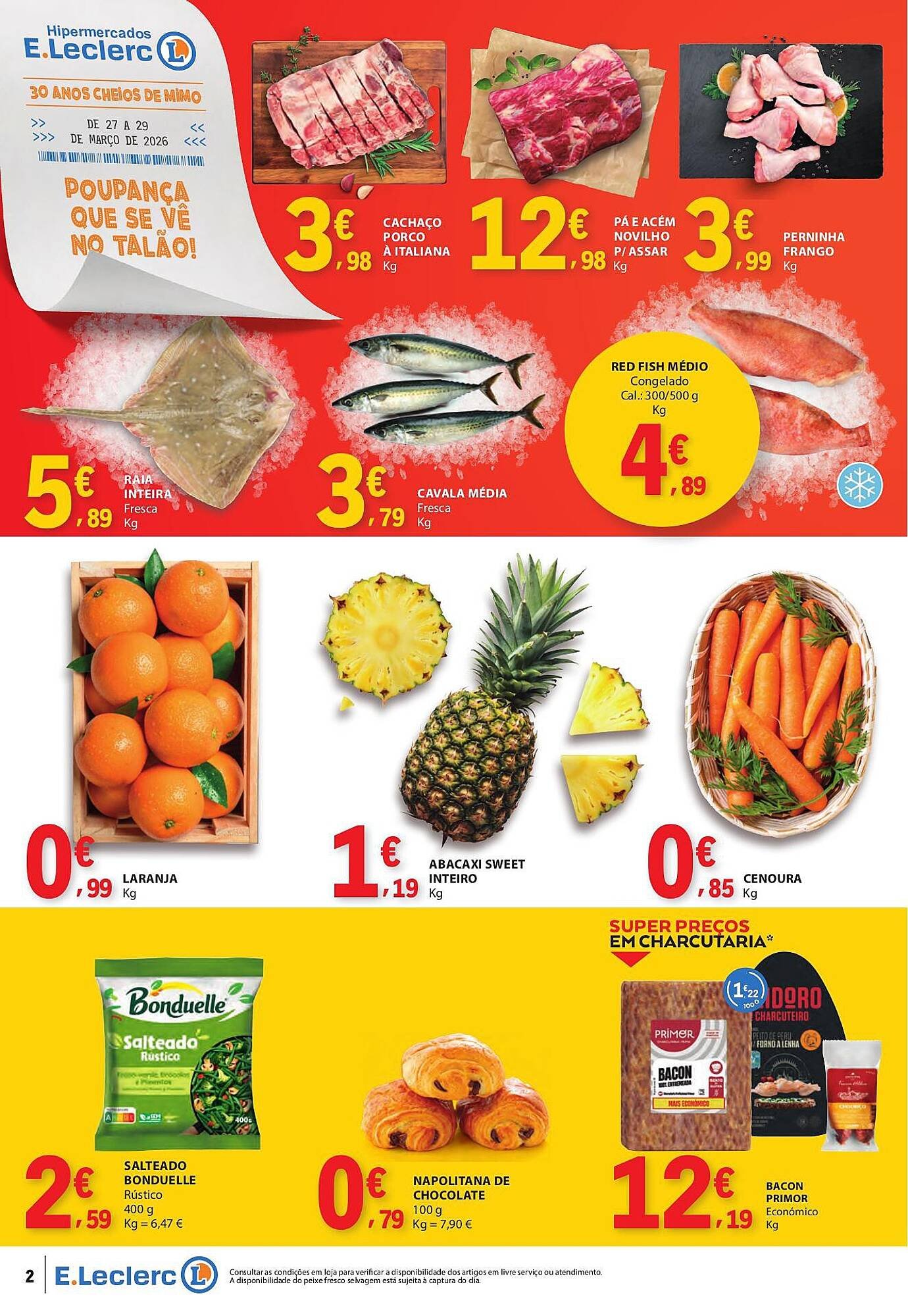 Folheto E.Leclerc (2026-03-27 - 2026-03-29) | 2
