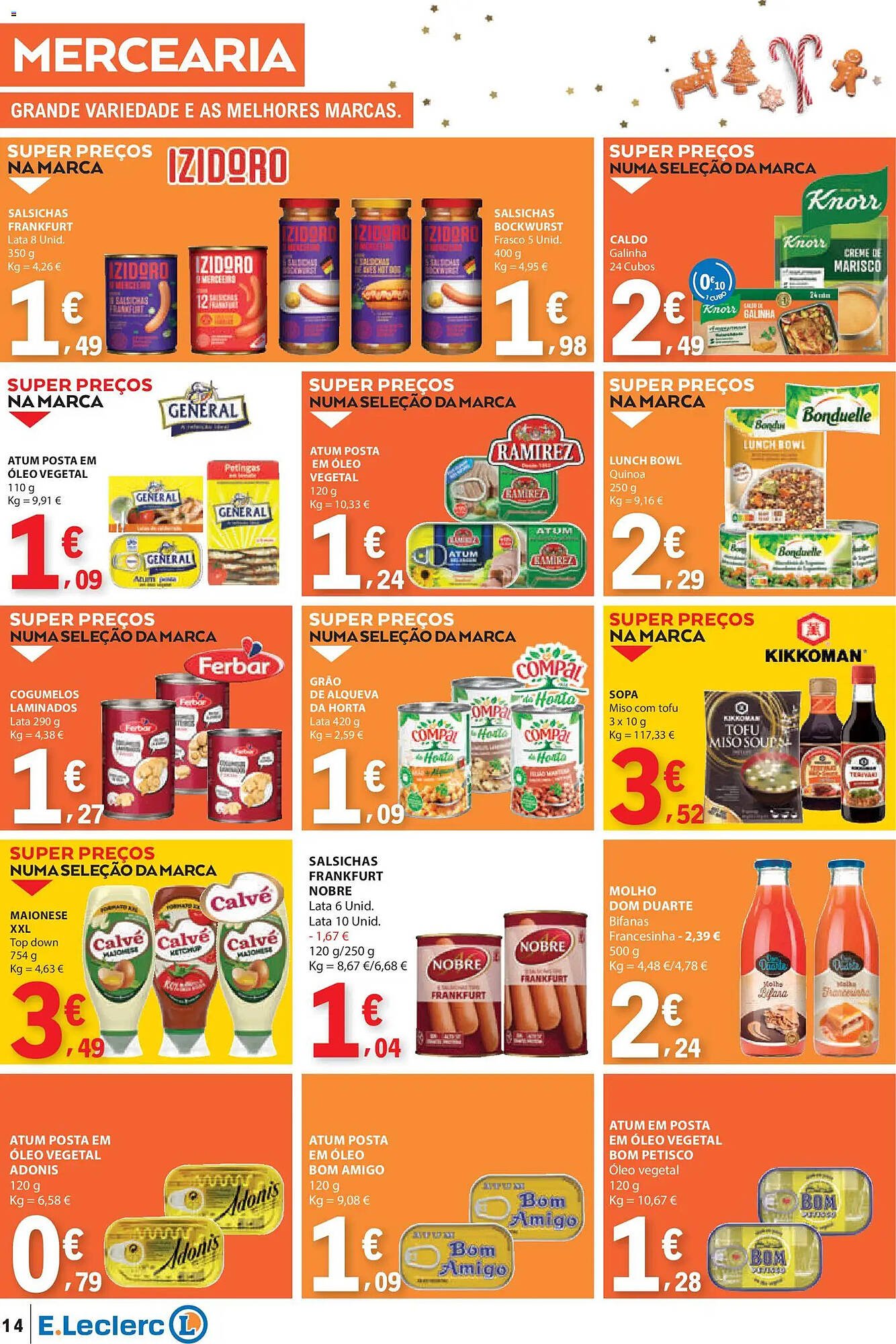 Folheto E.Leclerc (2025-12-04 - 2025-12-11) | 14