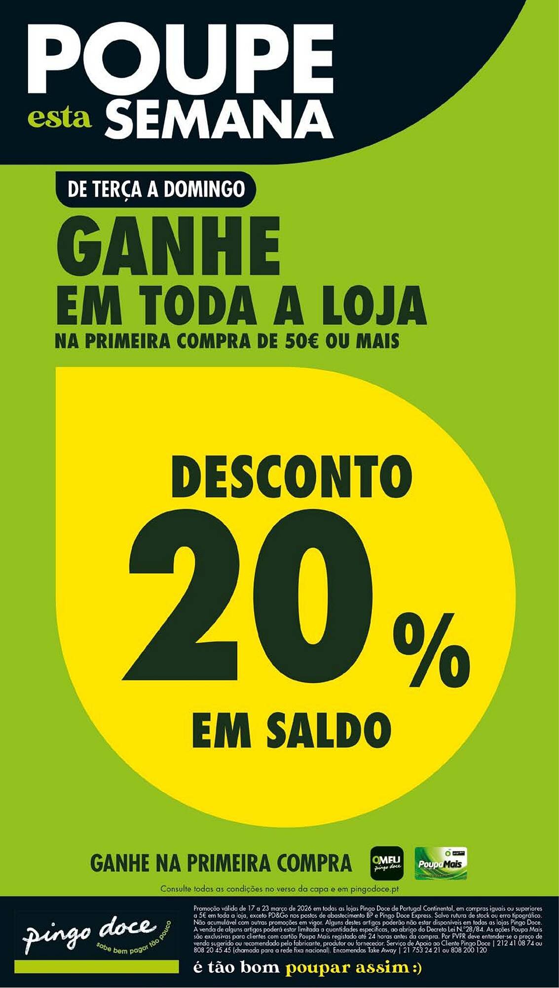 Folheto Pingo Doce (2026-03-17 - 2026-03-23) | 1