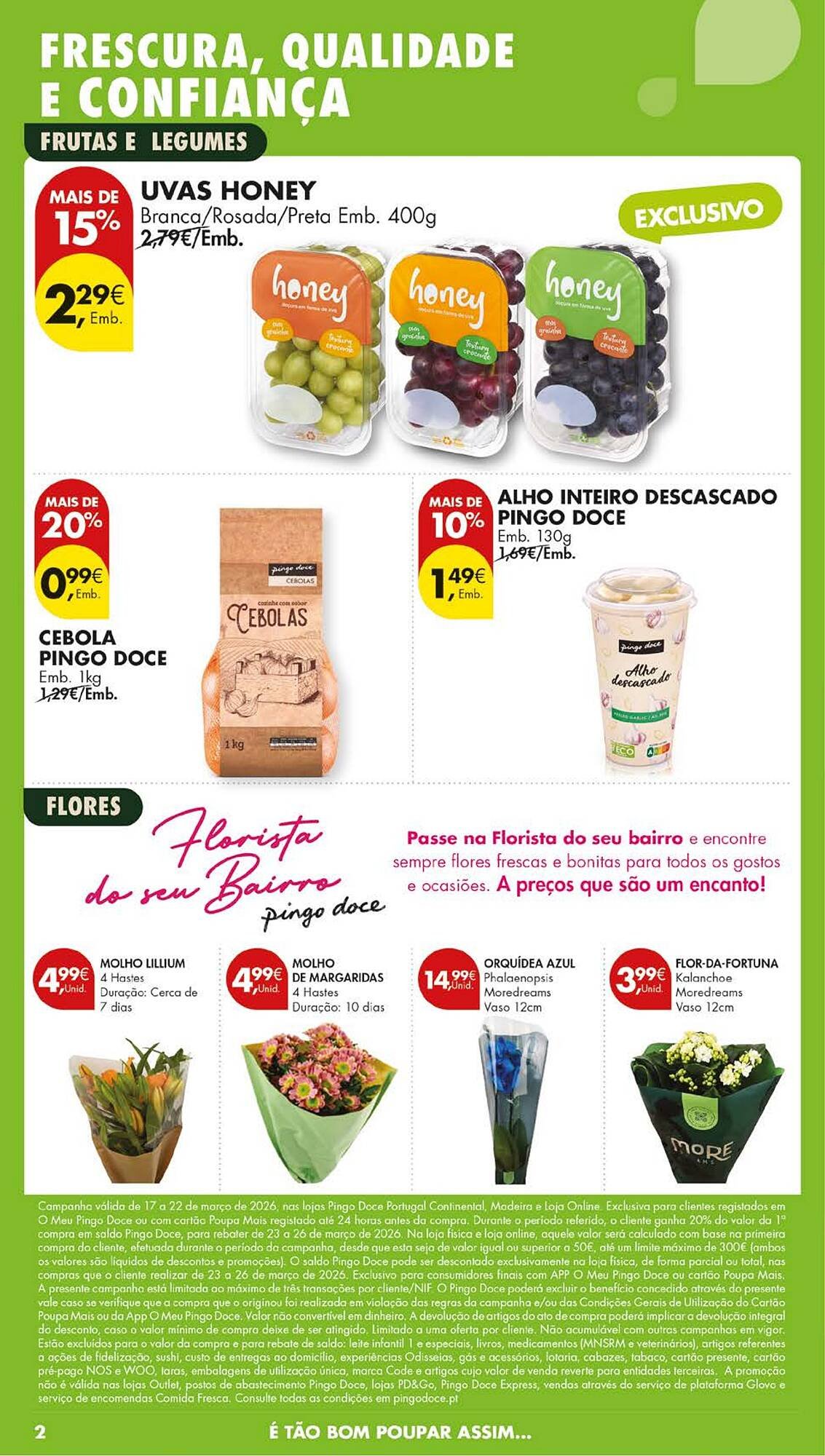 Folheto Pingo Doce (2026-03-17 - 2026-03-23) | 2