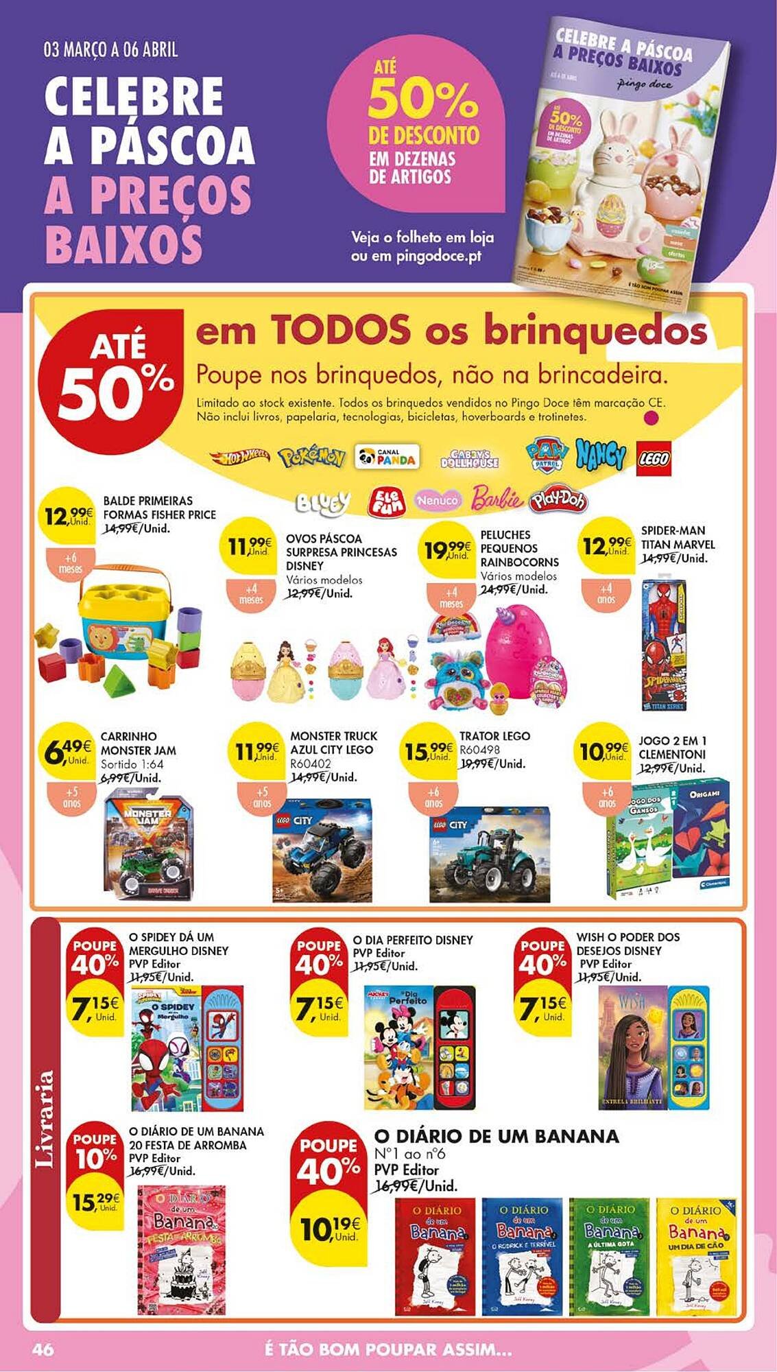 Folheto Pingo Doce (2026-03-17 - 2026-03-23) | 50