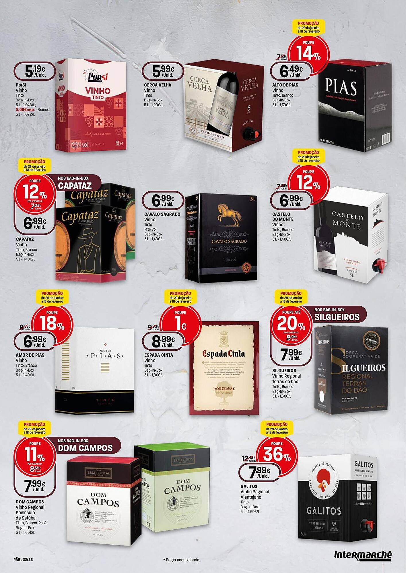 Folheto Intermarché (2026-01-29 - 2026-02-18) | 22