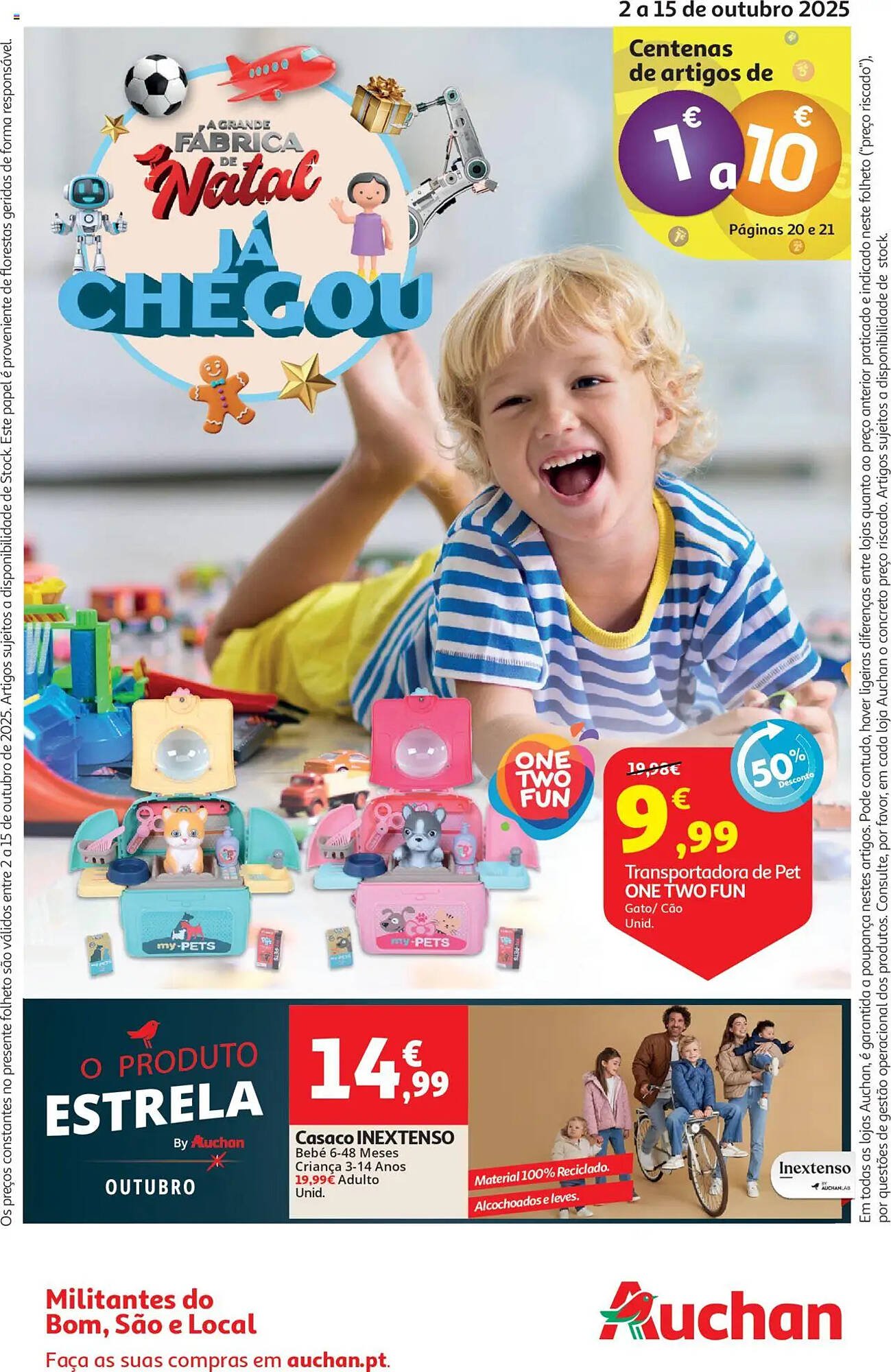 Folheto Auchan (2025-10-02 - 2025-10-16) | 1