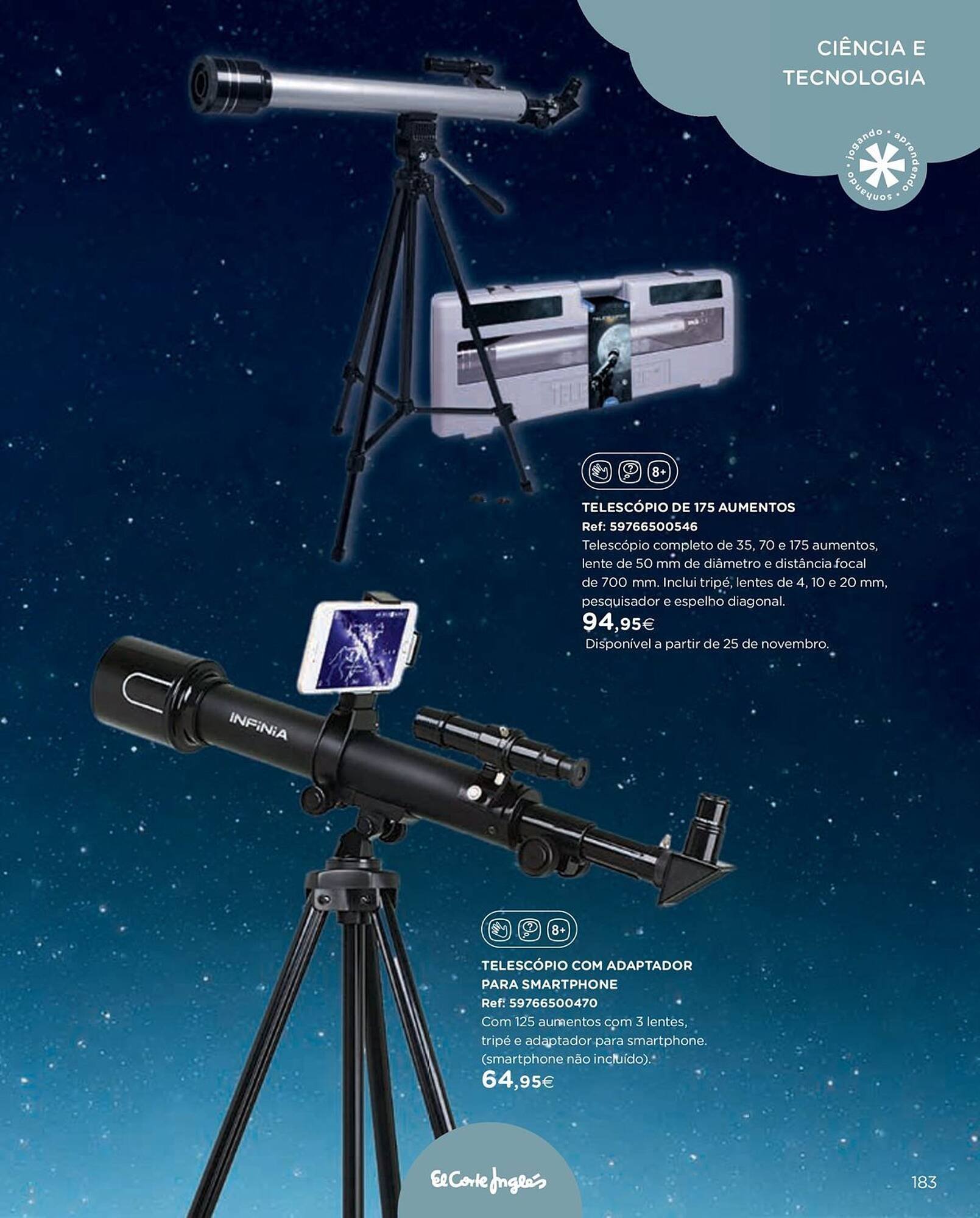 Folheto El Corte Inglés (2025-11-03 - 2025-11-16) | 183