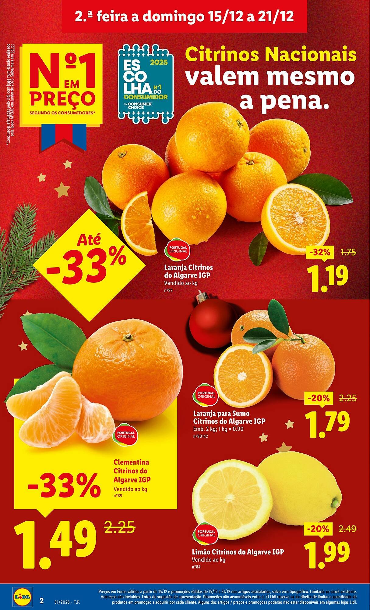 Folheto Lidl (2025-12-15 - 2025-12-21) | 2