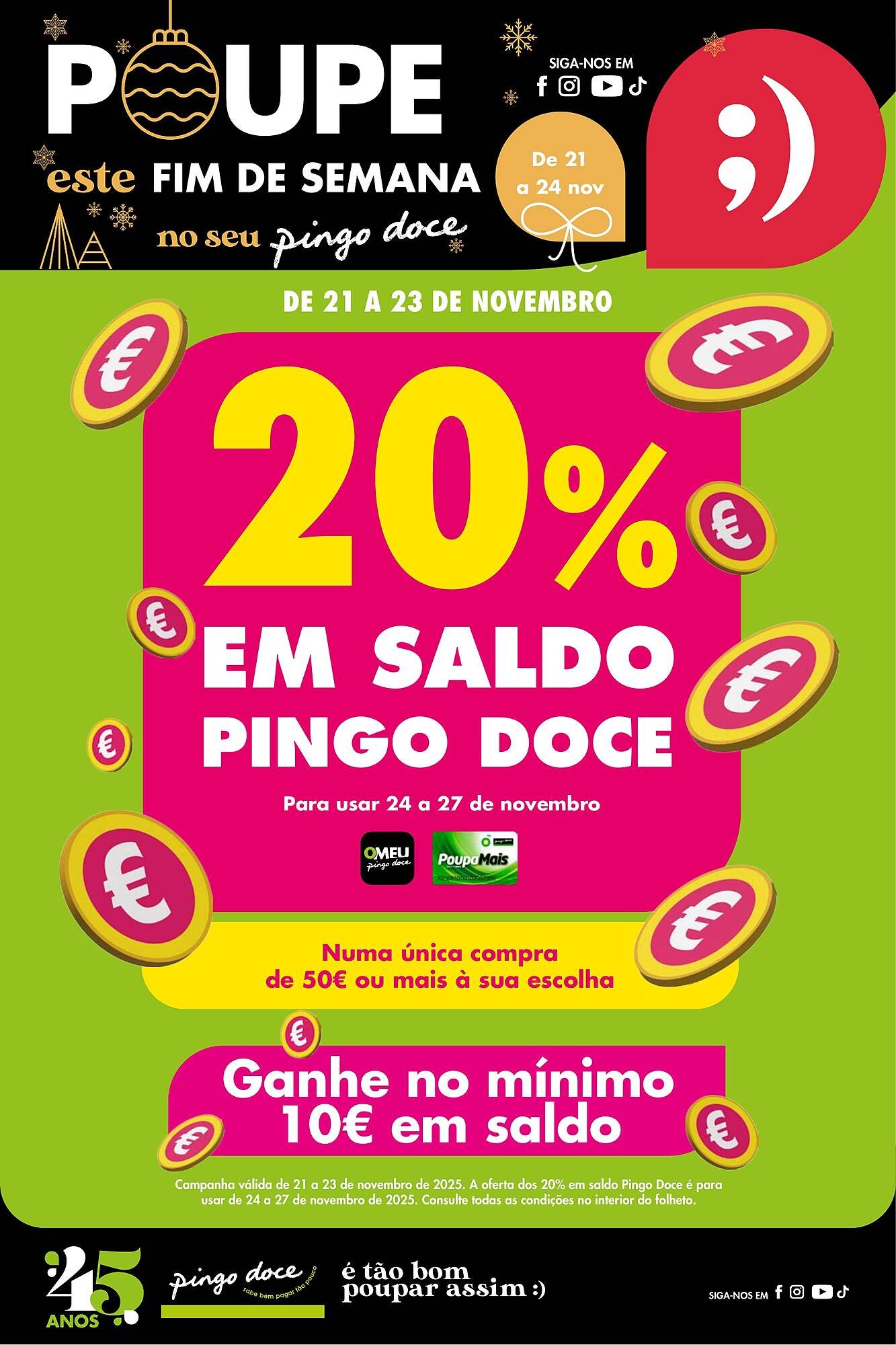 Folheto Pingo Doce (2025-11-21 - 2025-11-24) | 1