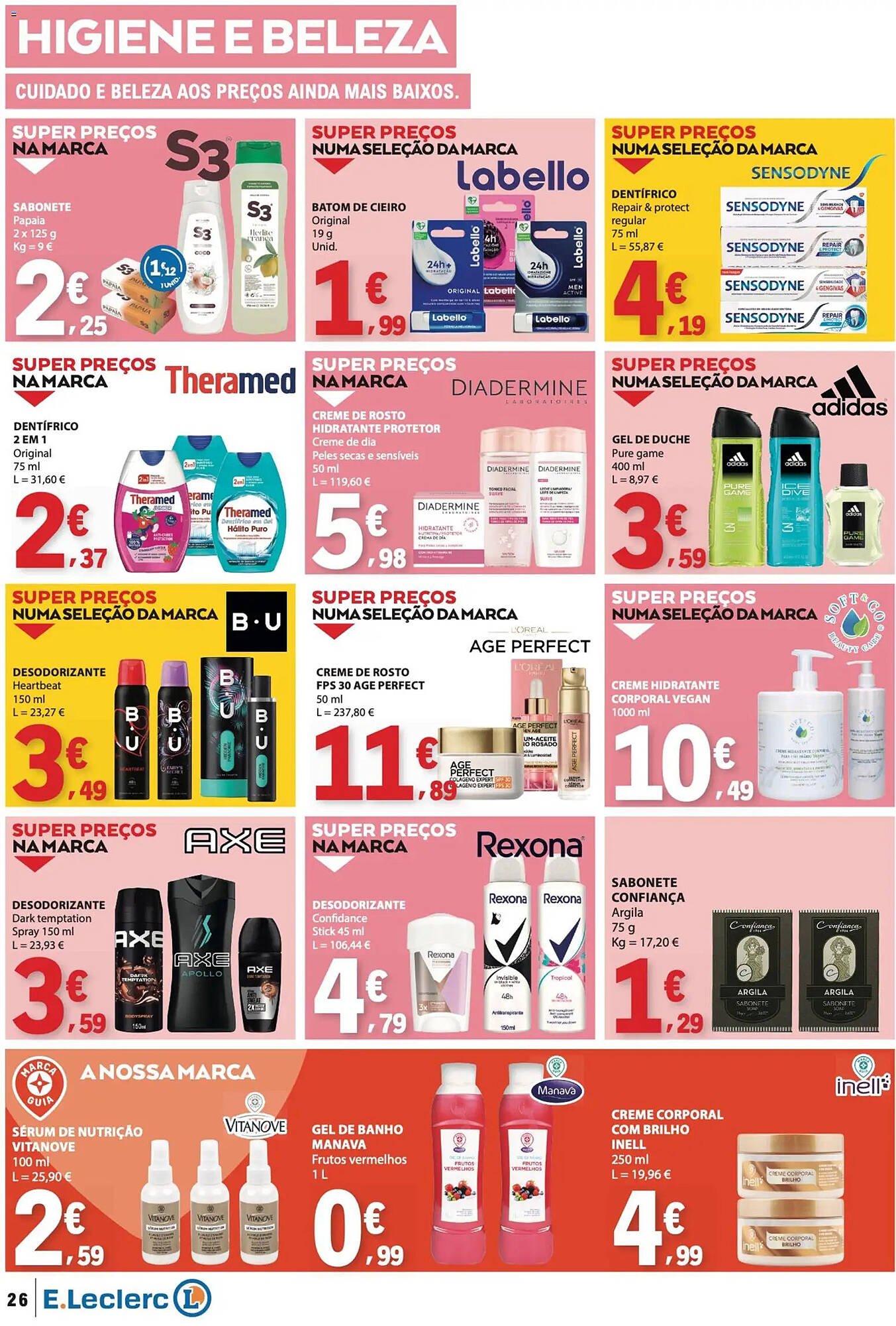 Folheto E.Leclerc (2026-03-26 - 2026-04-07) | 26