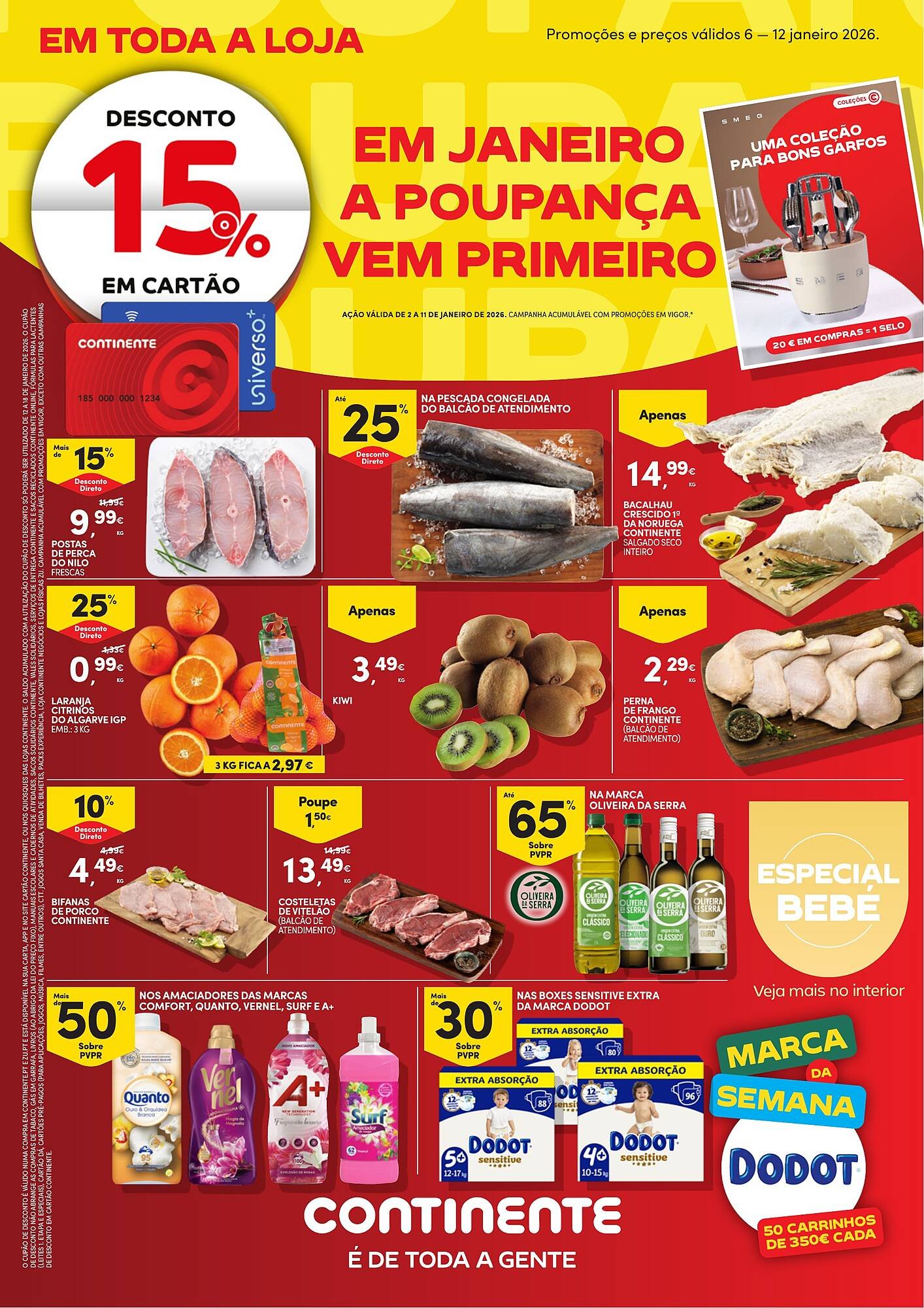 Folheto Continente (2026-01-06 - 2026-01-12) | 1