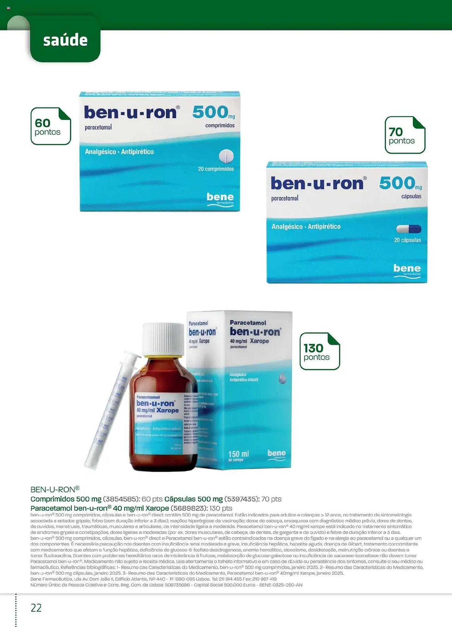 Folheto Farmácias Portuguesas (2025-10-14 - 2025-12-15) | 22