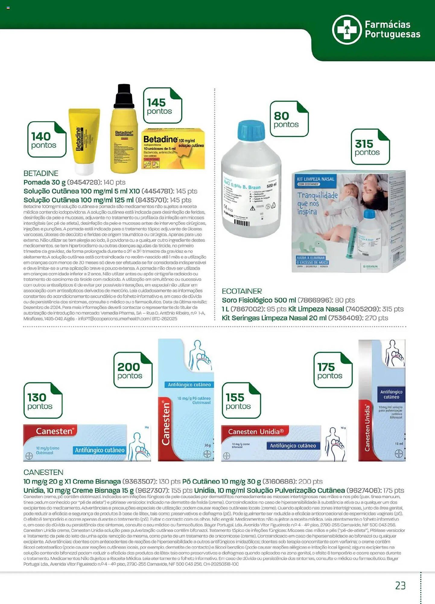 Folheto Farmácias Portuguesas (2025-10-14 - 2025-12-15) | 23