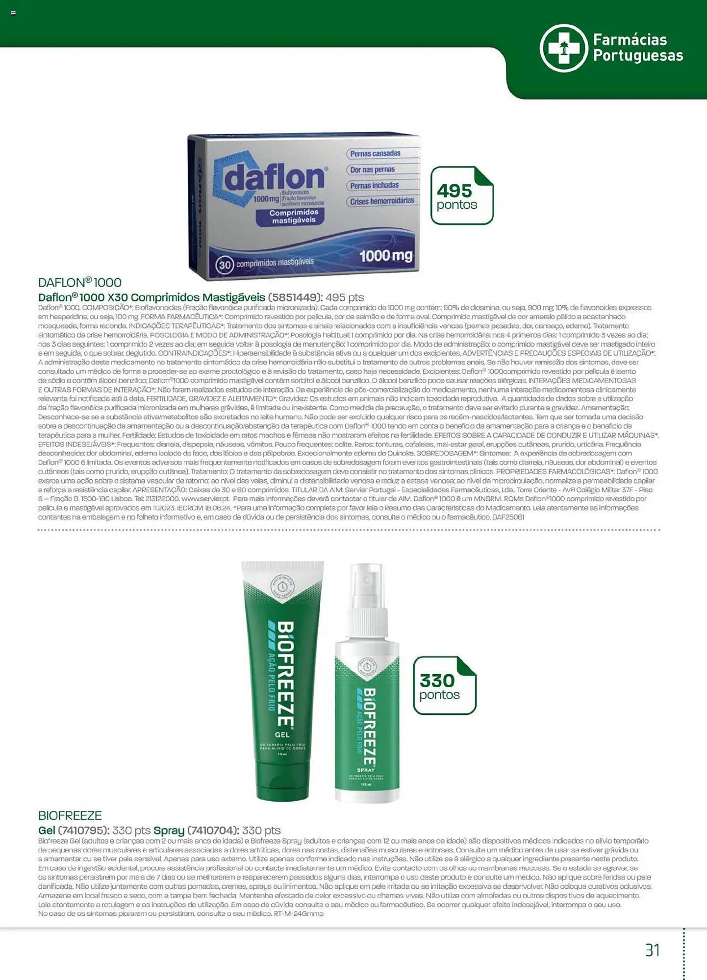 Folheto Farmácias Portuguesas (2025-10-14 - 2025-12-15) | 31